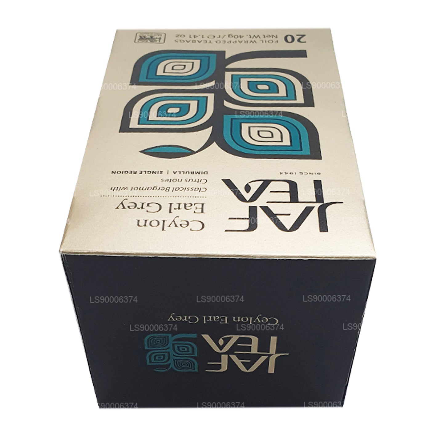 Jaf Tea Ceylon Earl Grey (40 g) 20 theezakjes