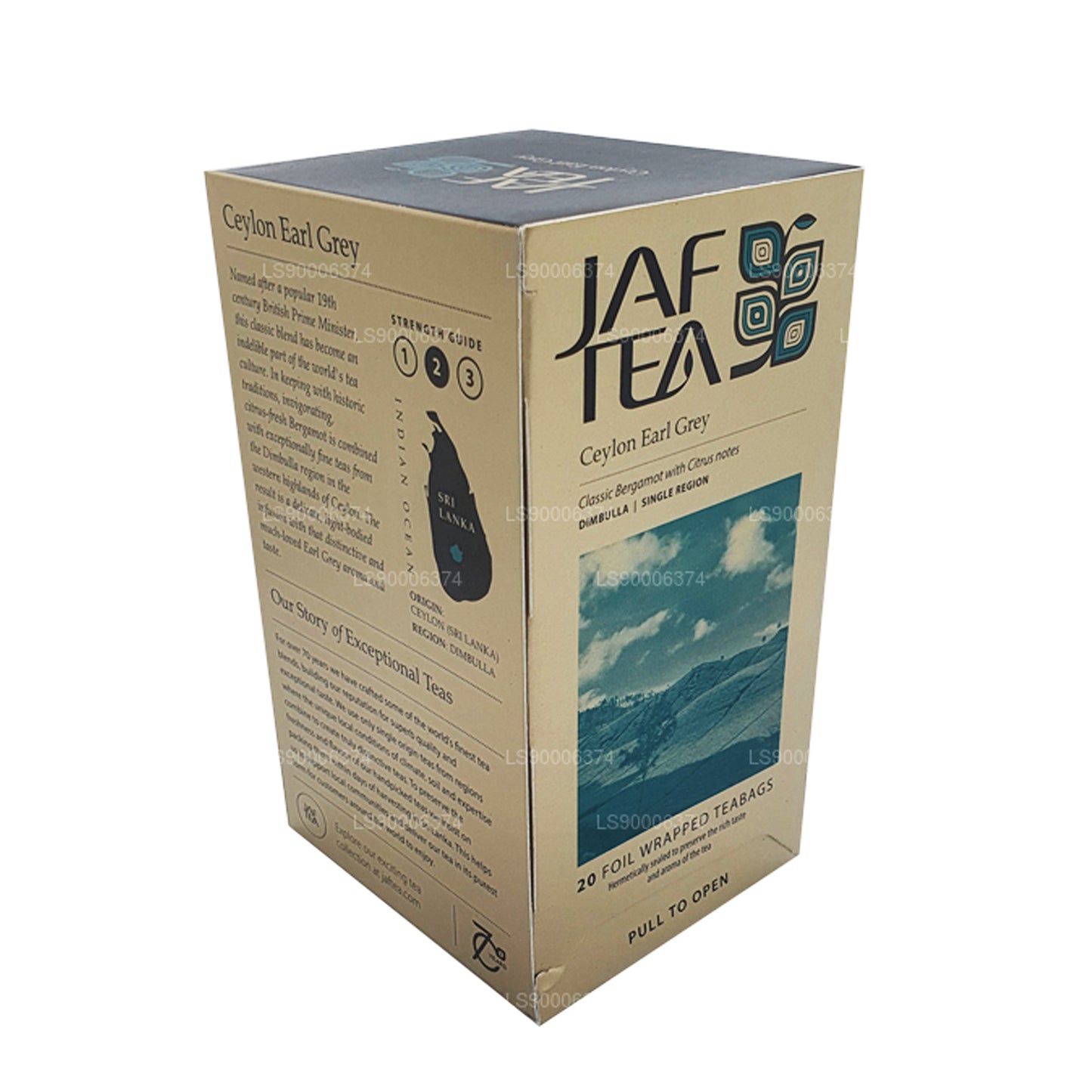 Jaf Tea Ceylon Earl Grey (40 g) 20 theezakjes