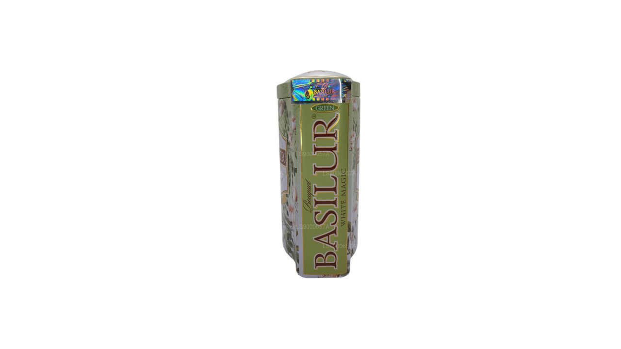 Basilur White Magic Bouquet met groene caddy (100 g)