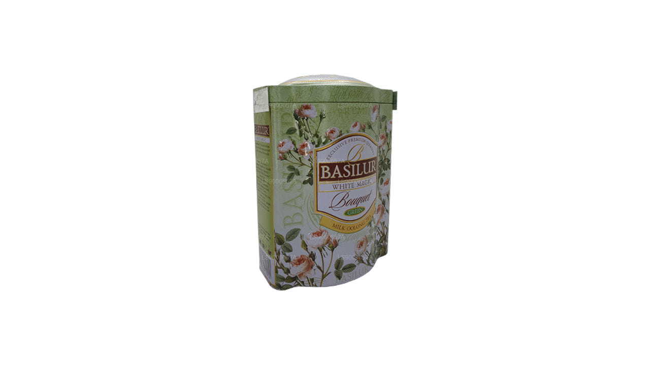 Basilur White Magic Bouquet met groene caddy (100 g)