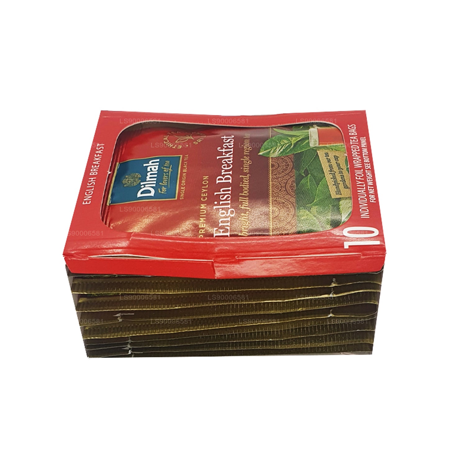 Dilmah Engelse ontbijtthee (20 g) 10 individueel in folie verpakte theezakjes