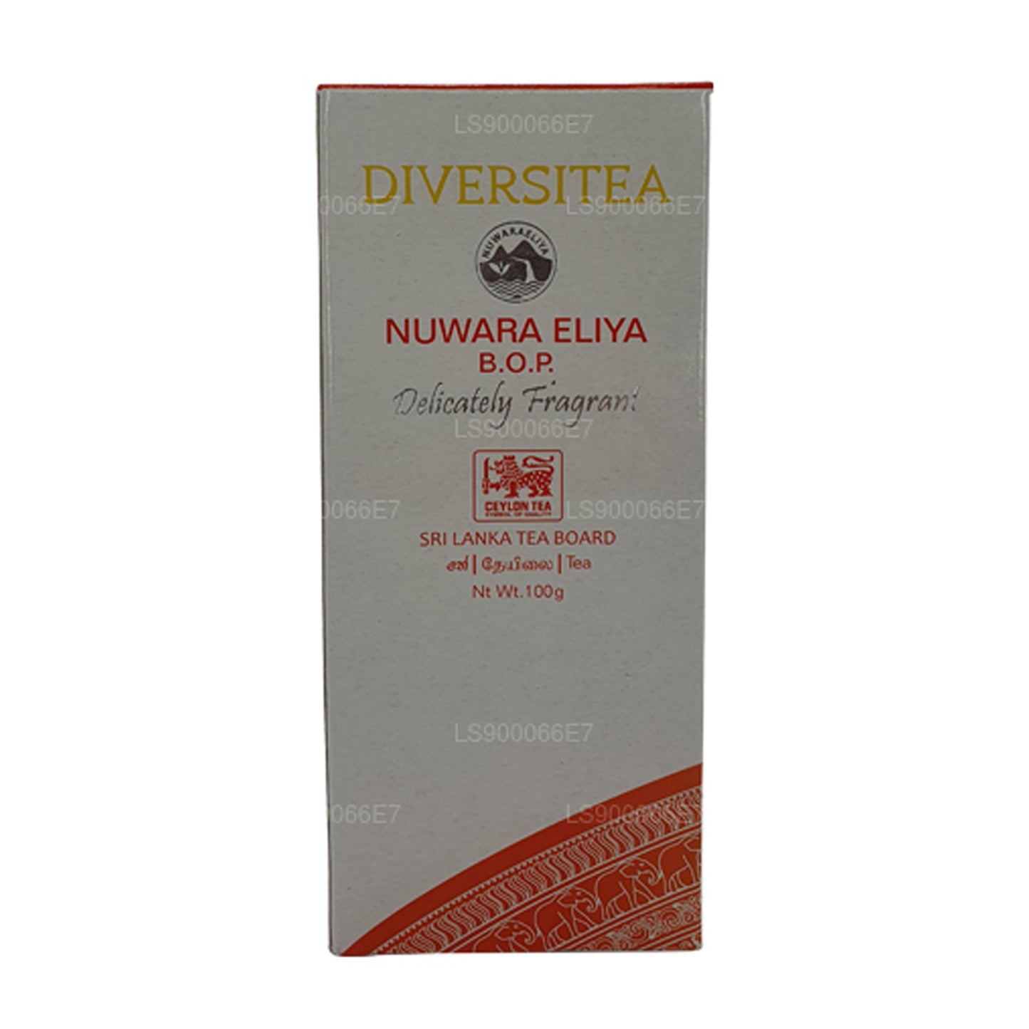 Zwarte thee uit de enkele regio van Lakpura Nuwara Eliya