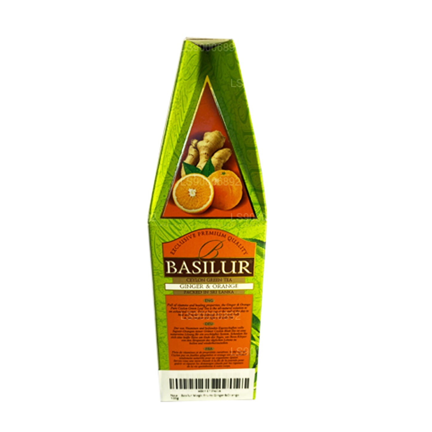 Basilur Magic groene gember en sinaasappel (100 g)