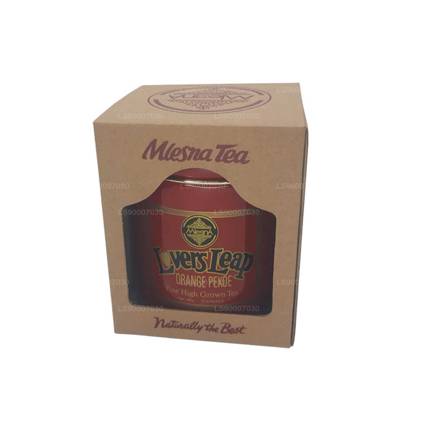 Mlesna Tea Lover's Leap Orange Pekoe in metalen caddy (100 g)