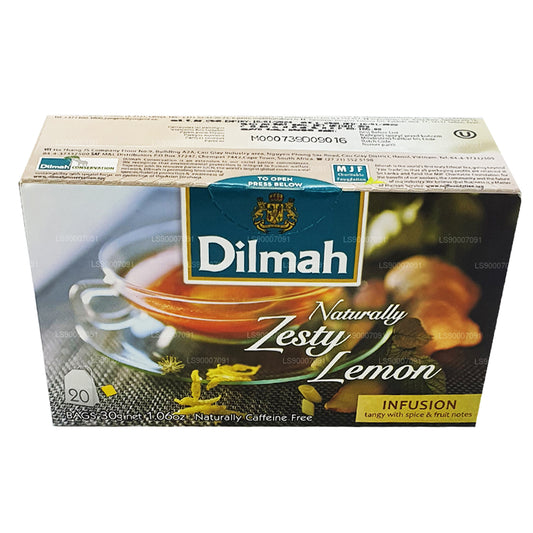 Dilmah Naturally Zesty Lemon (30 g) 20 theezakjes