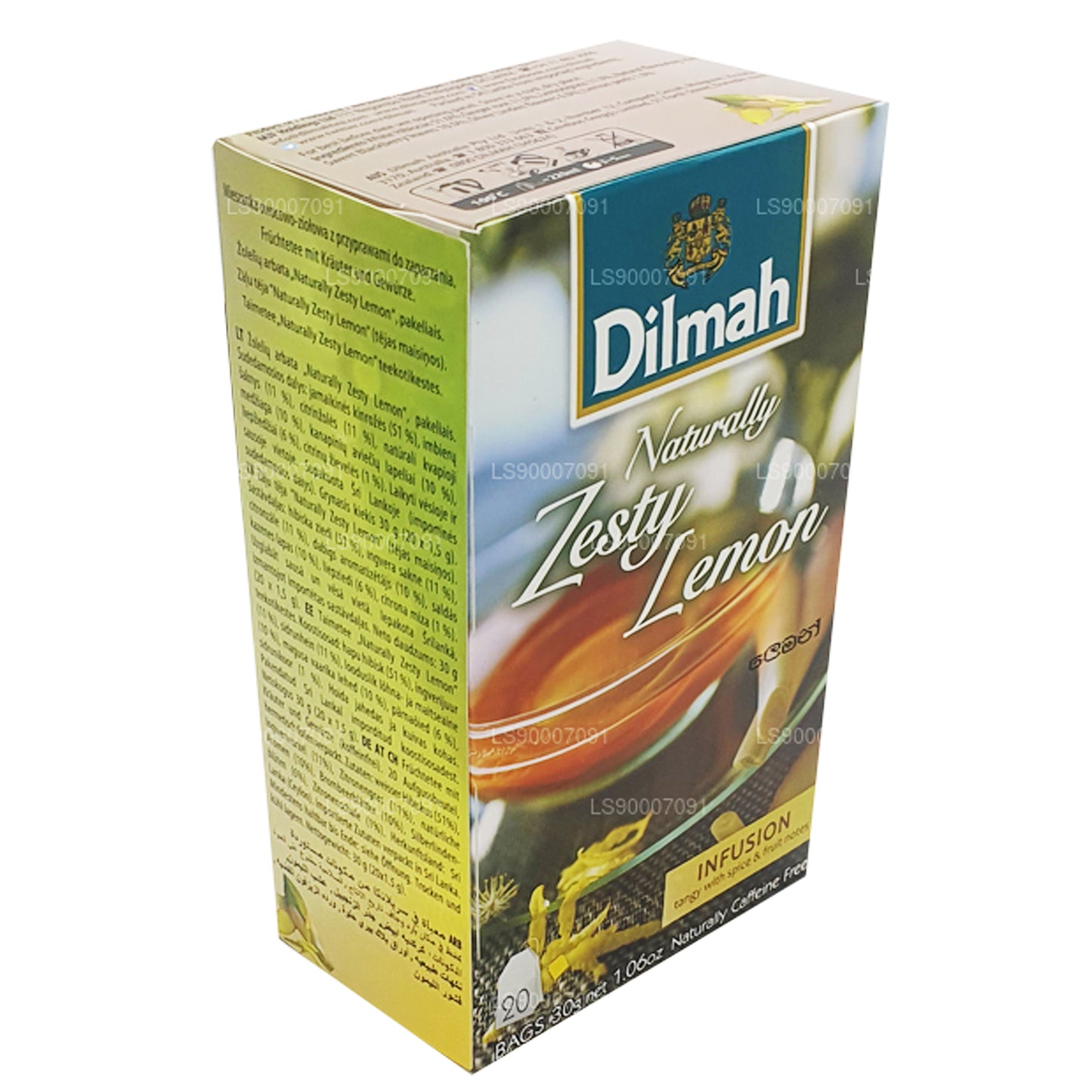 Dilmah Naturally Zesty Lemon (30 g) 20 theezakjes