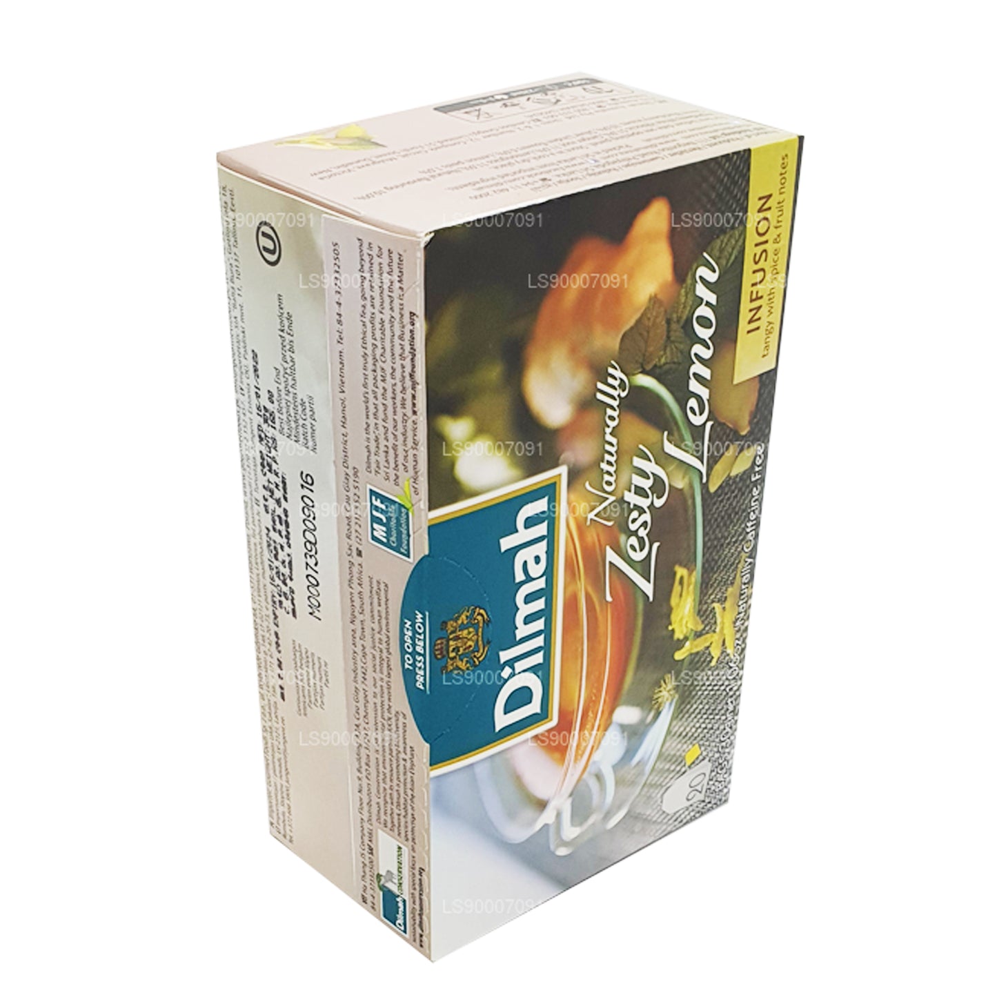 Dilmah Naturally Zesty Lemon (30 g) 20 theezakjes