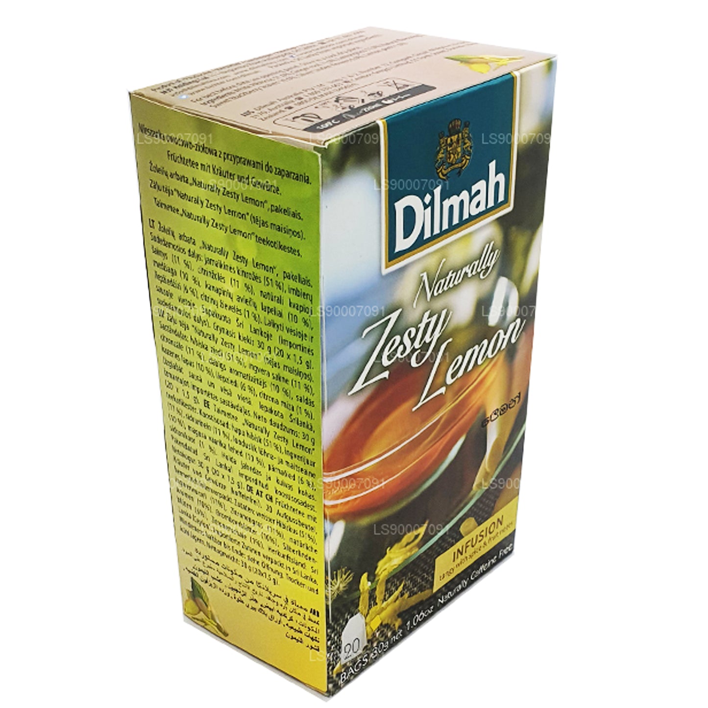 Dilmah Naturally Zesty Lemon (30 g) 20 theezakjes