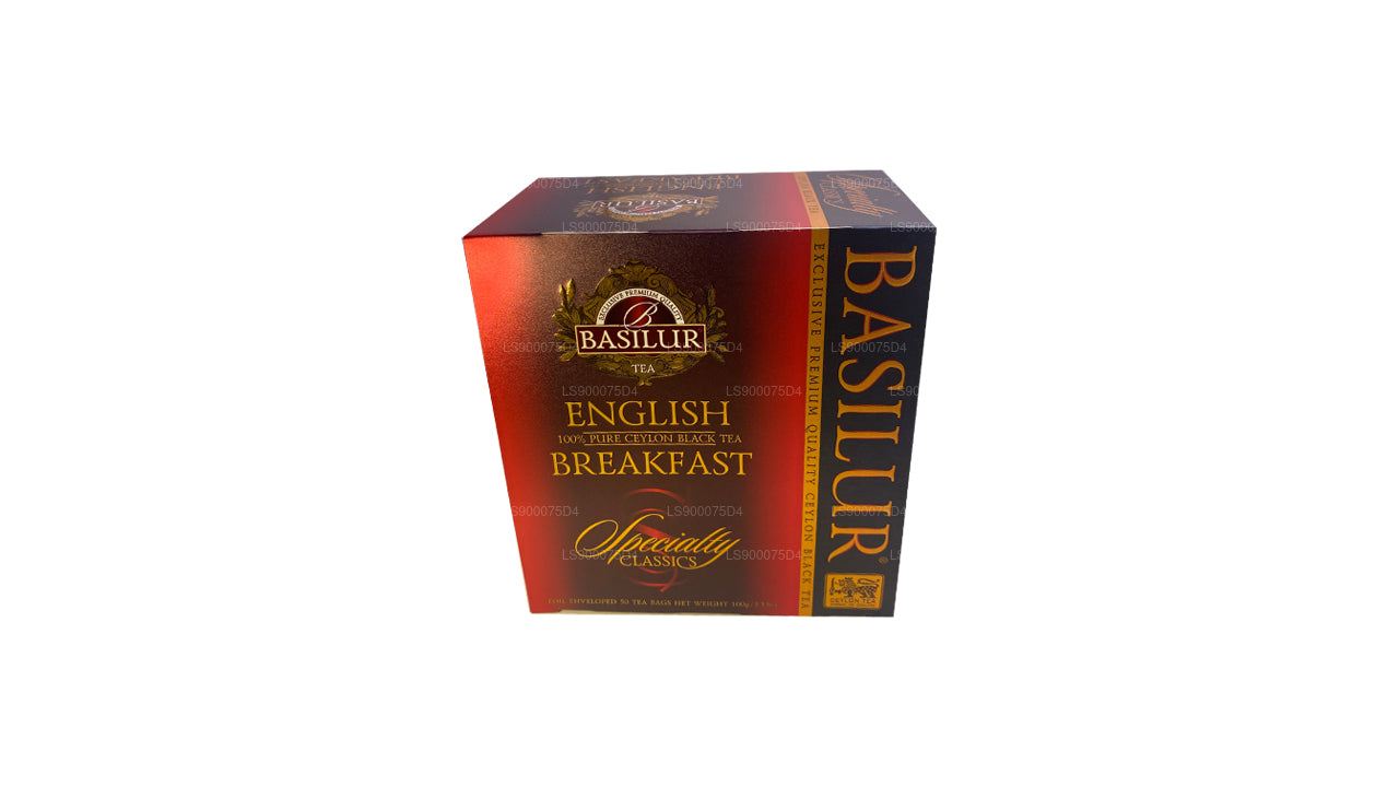 Basilur English Breakfast (100 g) 50 theezakjes