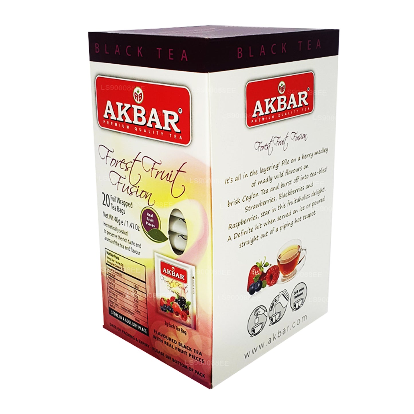 Akbar Forest Fruit Fusion (40 g) 20 theezakjes