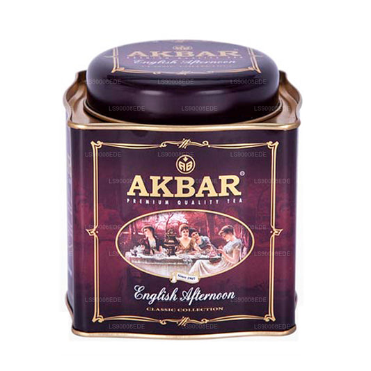 Akbar Klassieke Engelse Afternoon Leaf Tea (250 g) in blik