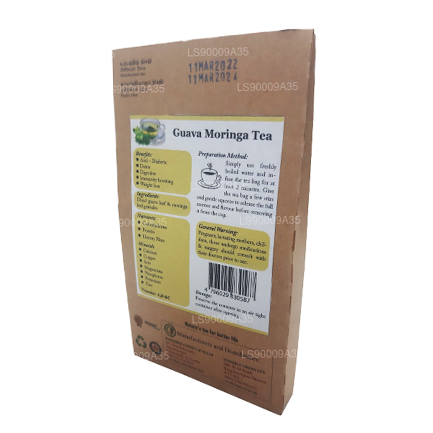 Lifetone Guava Moringa-thee (30 g)