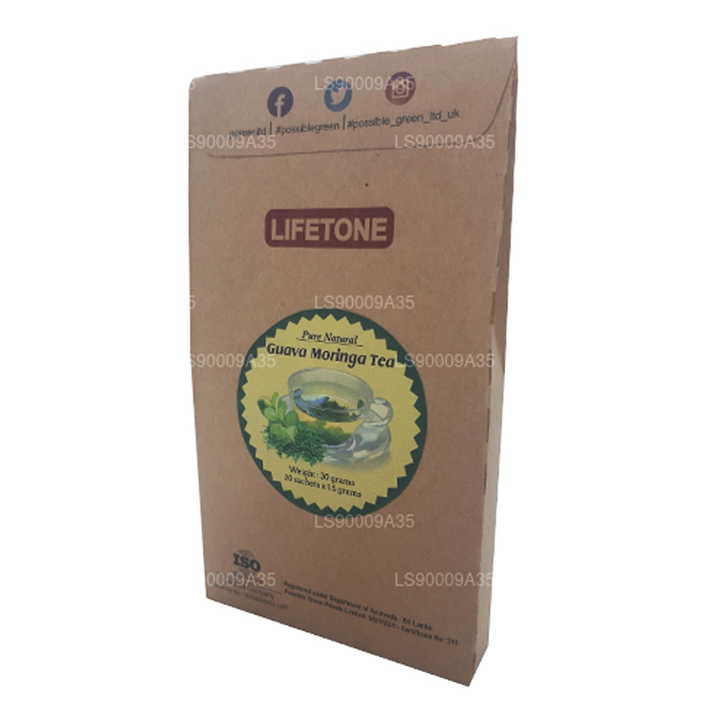 Lifetone Guava Moringa-thee (30 g)