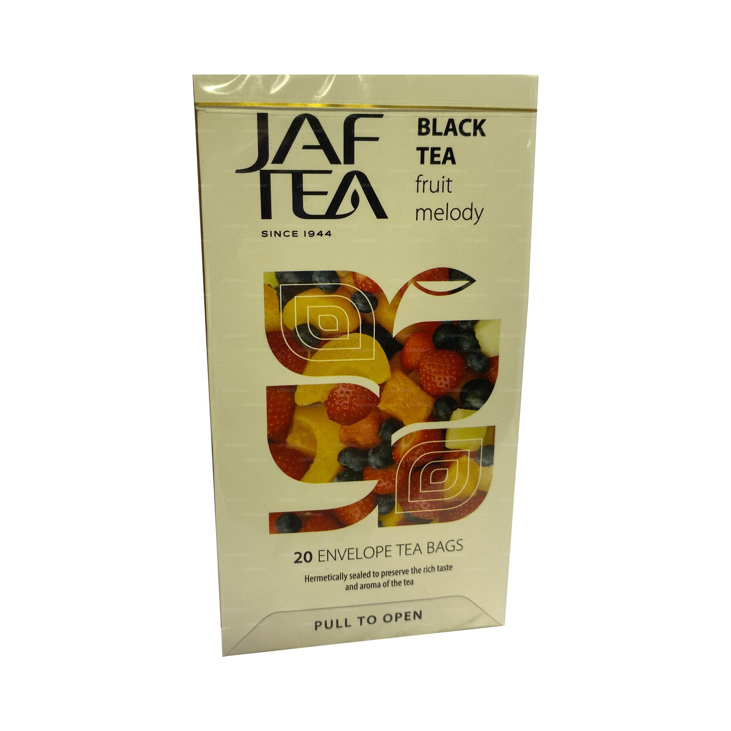 Jaf Tea Pure Fruits Collection Zwarte thee Fruit Melody (30 g) 20 theezakjes