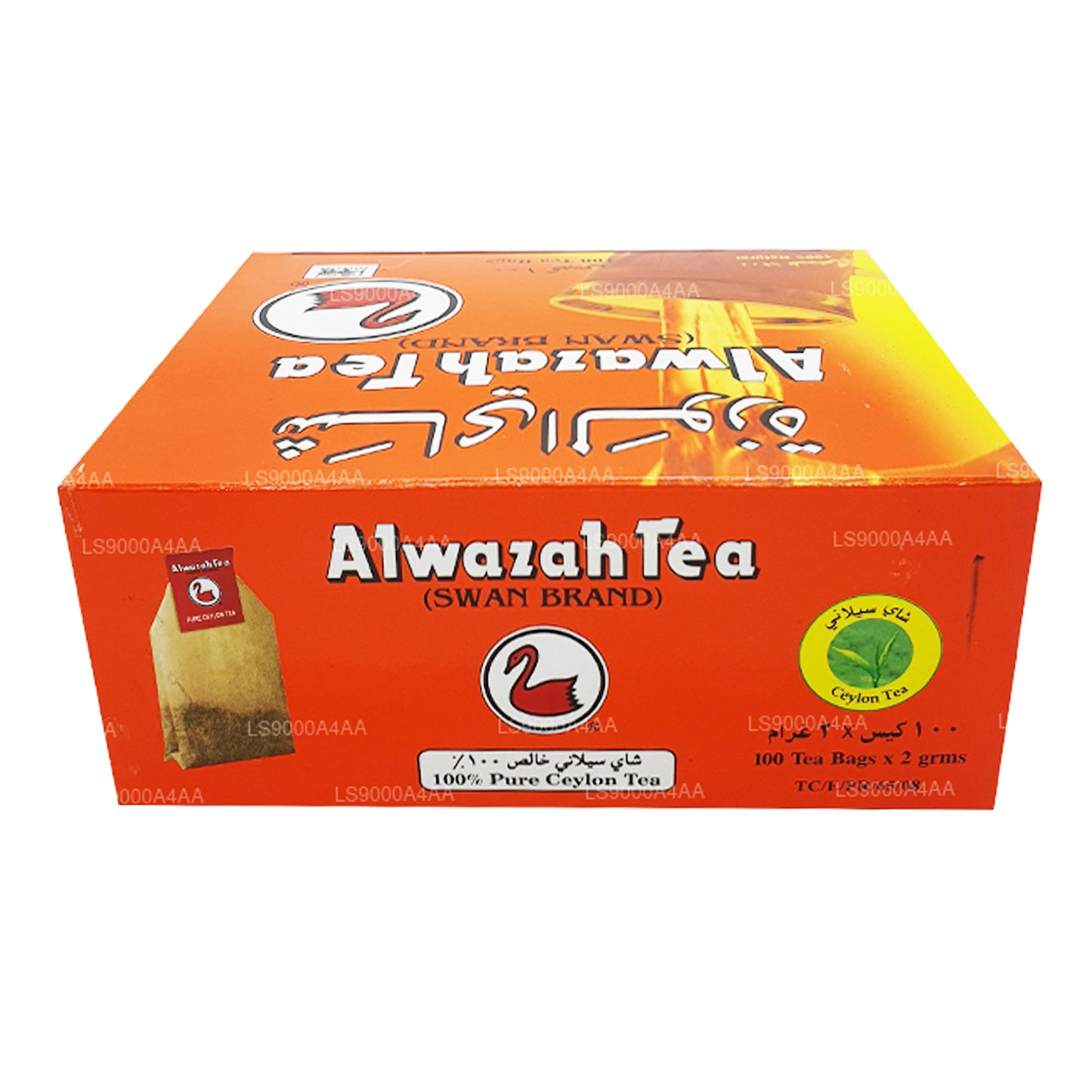 Alwazah Pure Ceylon zwarte thee 100 theezakjes (200 g)