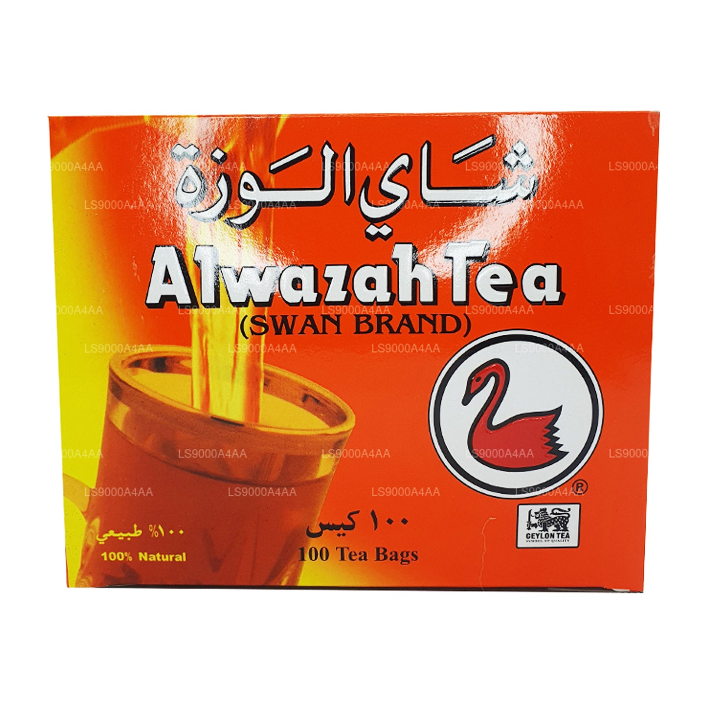 Alwazah Pure Ceylon zwarte thee 100 theezakjes (200 g)