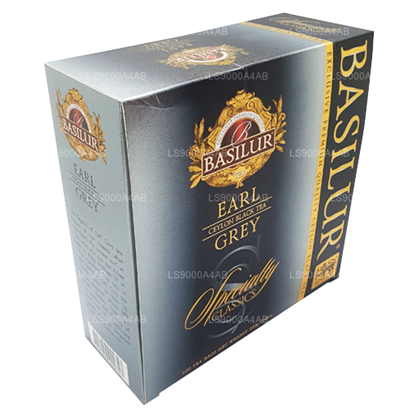 Basilur Speciality Classics Earl Grey Ceylon zwarte thee (200 g) 100 theezakjes