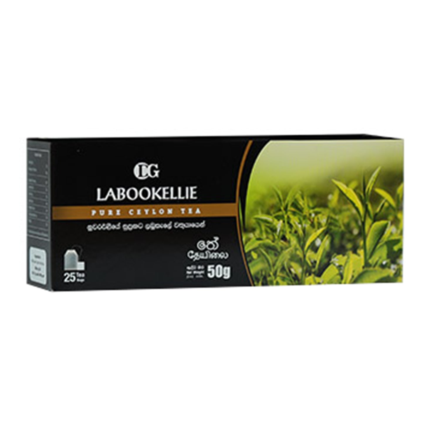 DG Labookellie Ceylon zwarte thee (50 g) 25 theezakjes