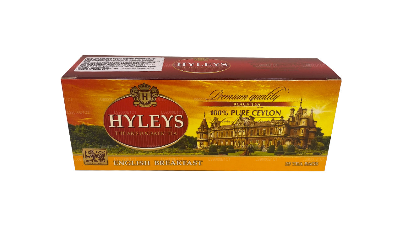 Hyleys Black English Breakfast Tea (37,5 g) 25 theezakjes