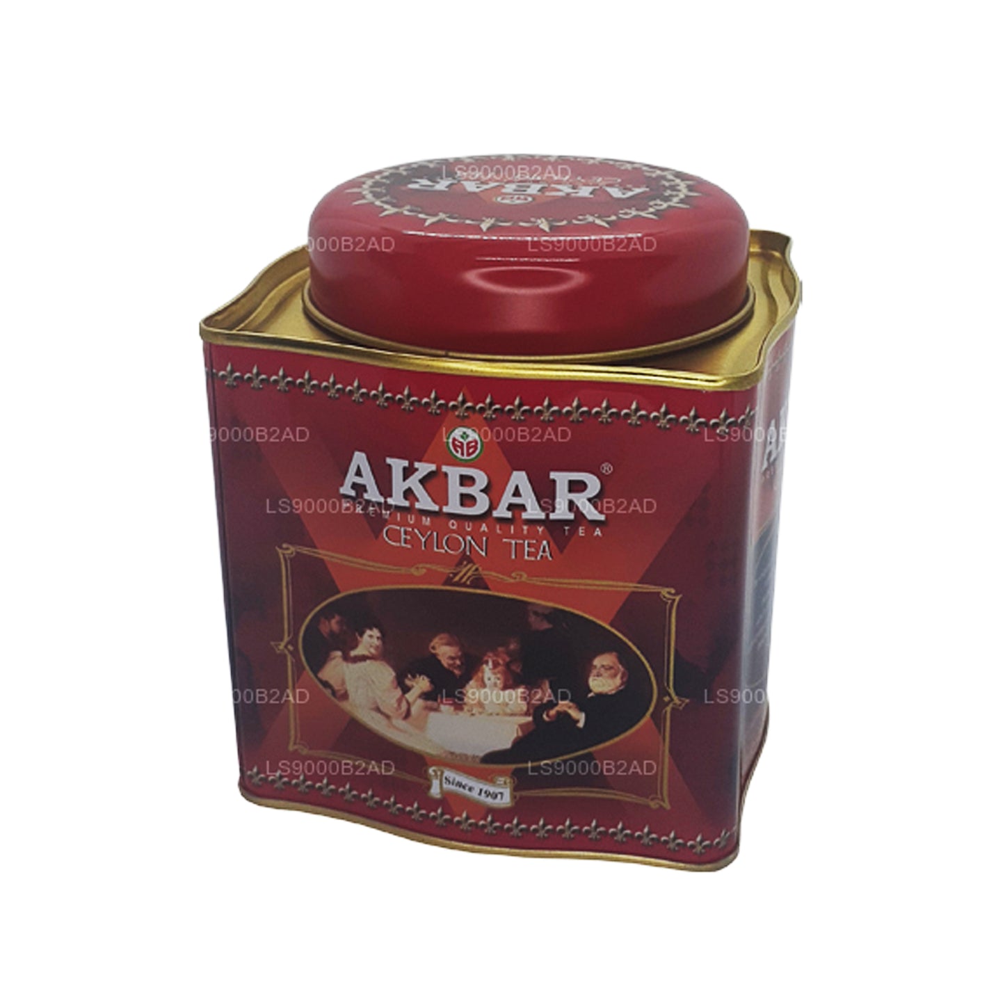 Akbar Classic Ceylon-theebladthee (250 g) blikje