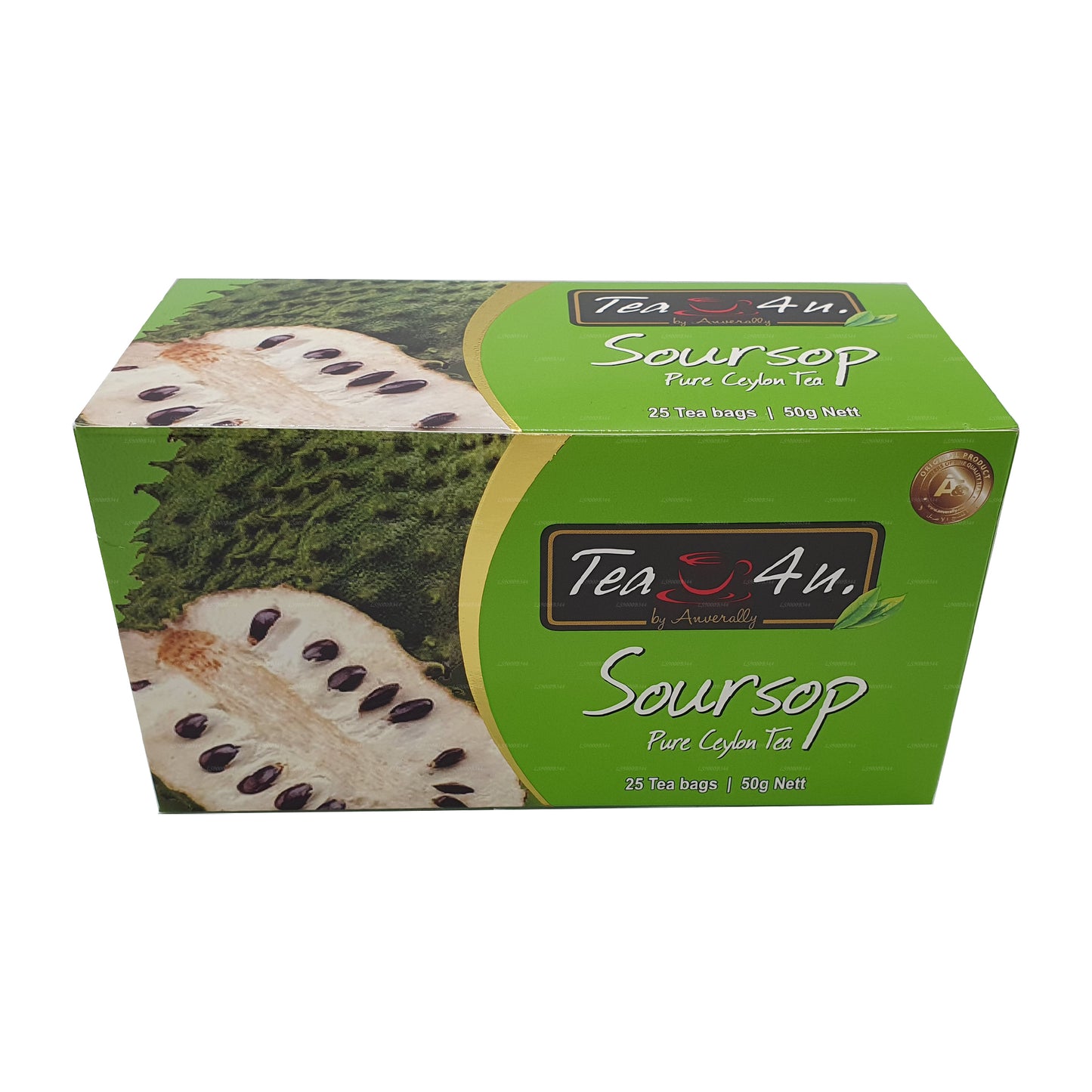 Tea4U zwarte thee met zuurzak (50 g) 25 theezakjes