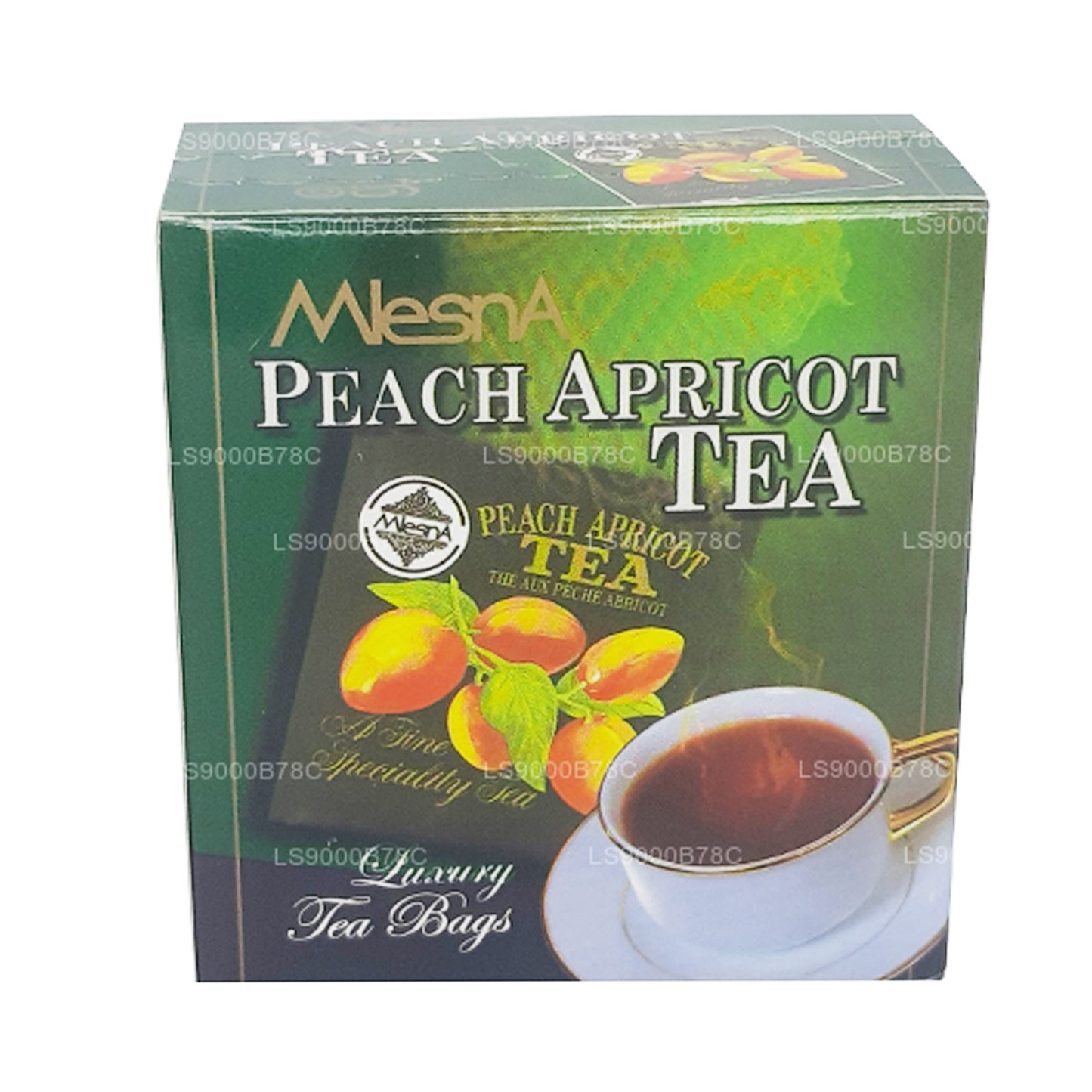 Mlesna Peach Abrikozenthee (20 g) 10 luxe theezakjes