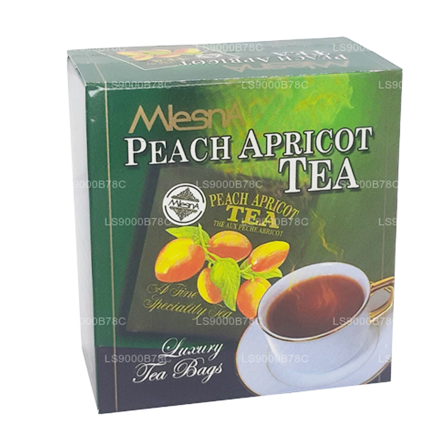 Mlesna Peach Abrikozenthee (20 g) 10 luxe theezakjes