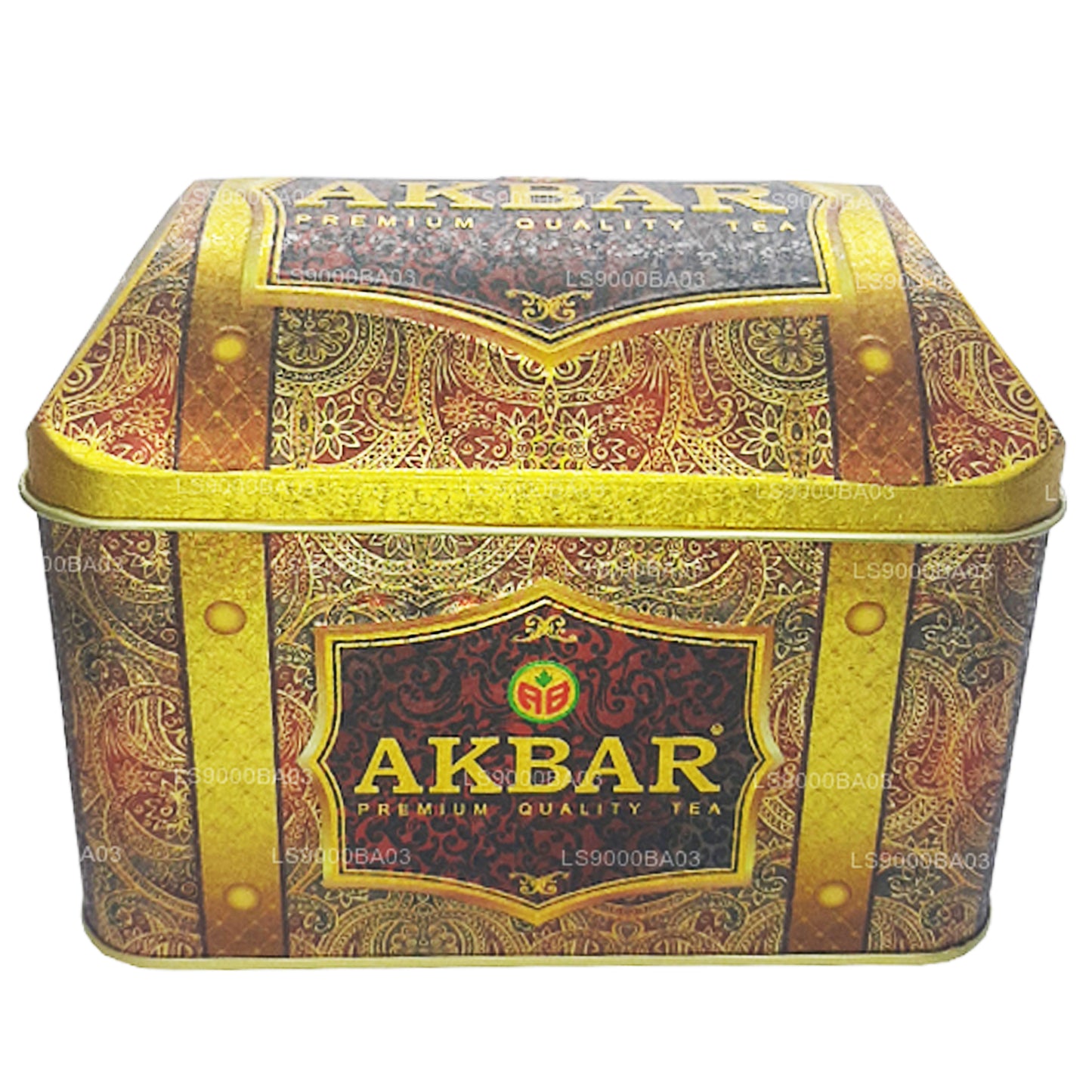 Akbar Exclusive Collection Treasure Box met aardbeiencrème (250 g)