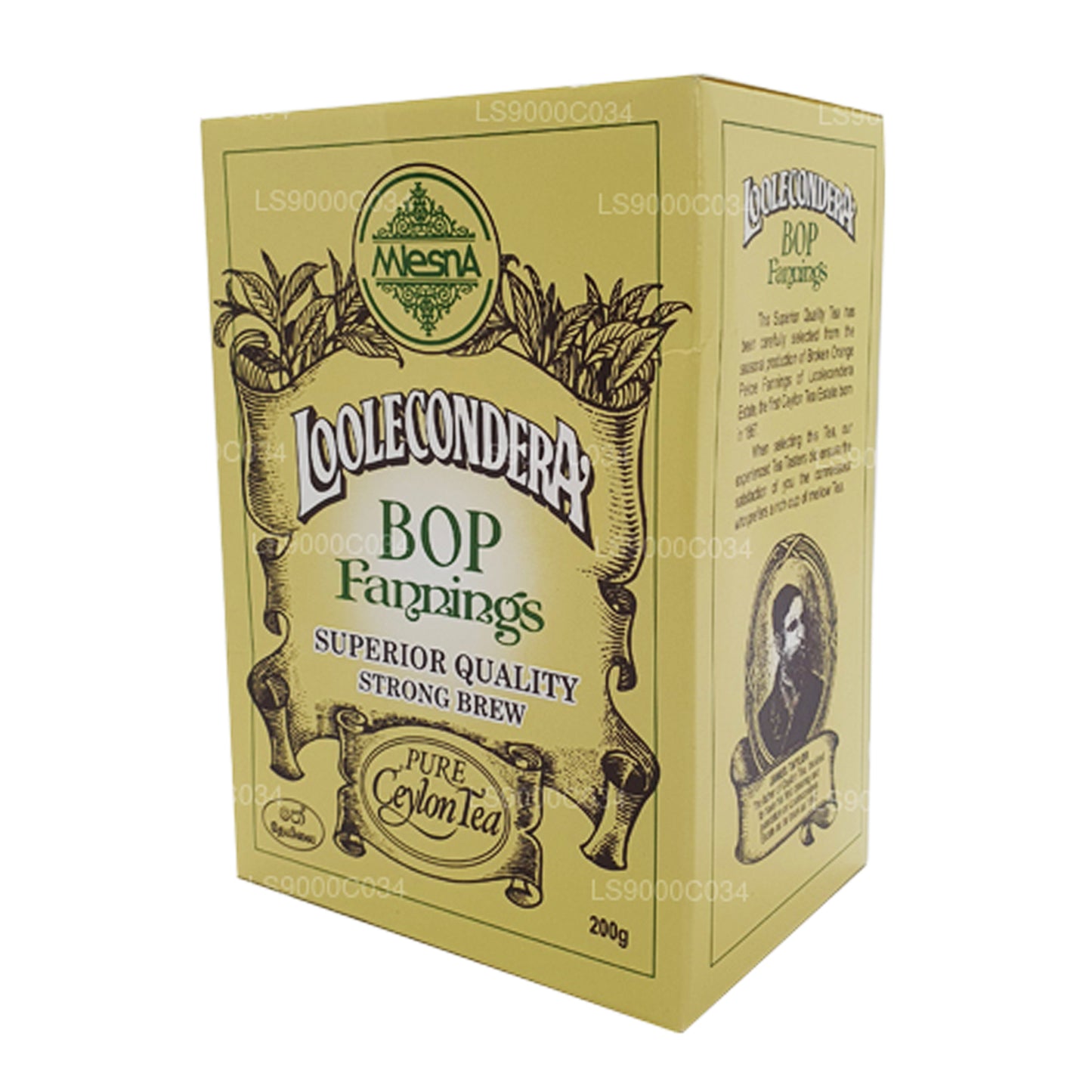 Mlesna Loolecondera BOP Fannings Strong Brew losse thee (200 g)