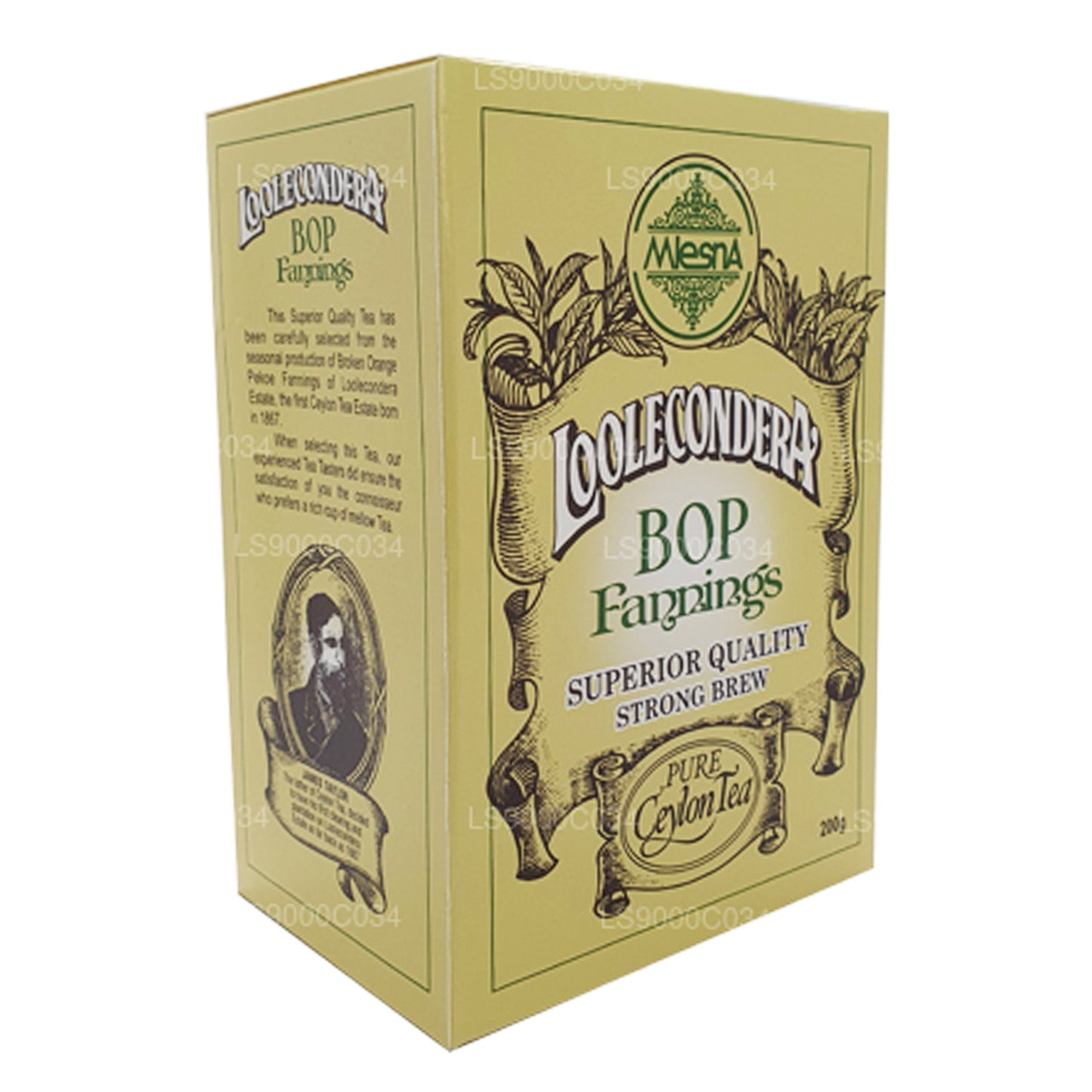 Mlesna Loolecondera BOP Fannings Strong Brew losse thee (200 g)