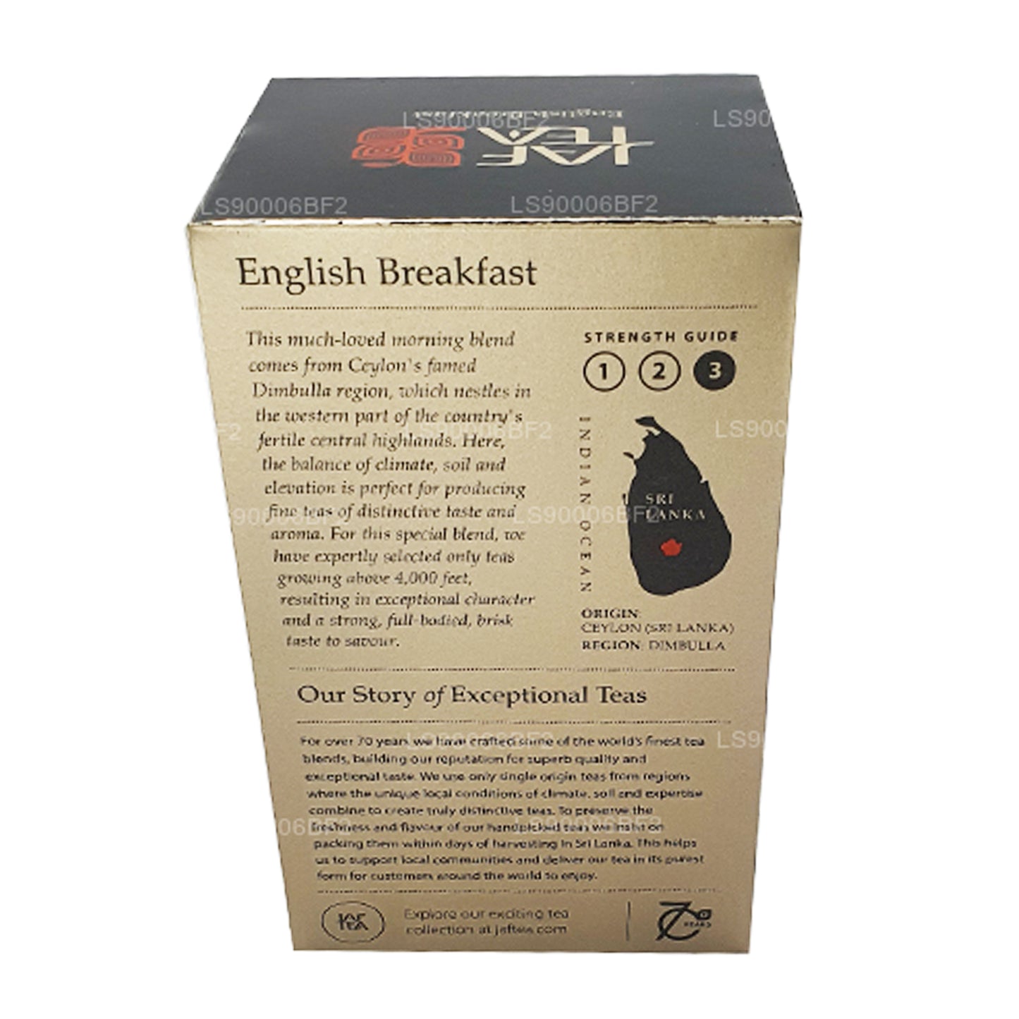 Jaf Tea English Breakfast (40 g) 20 theezakjes