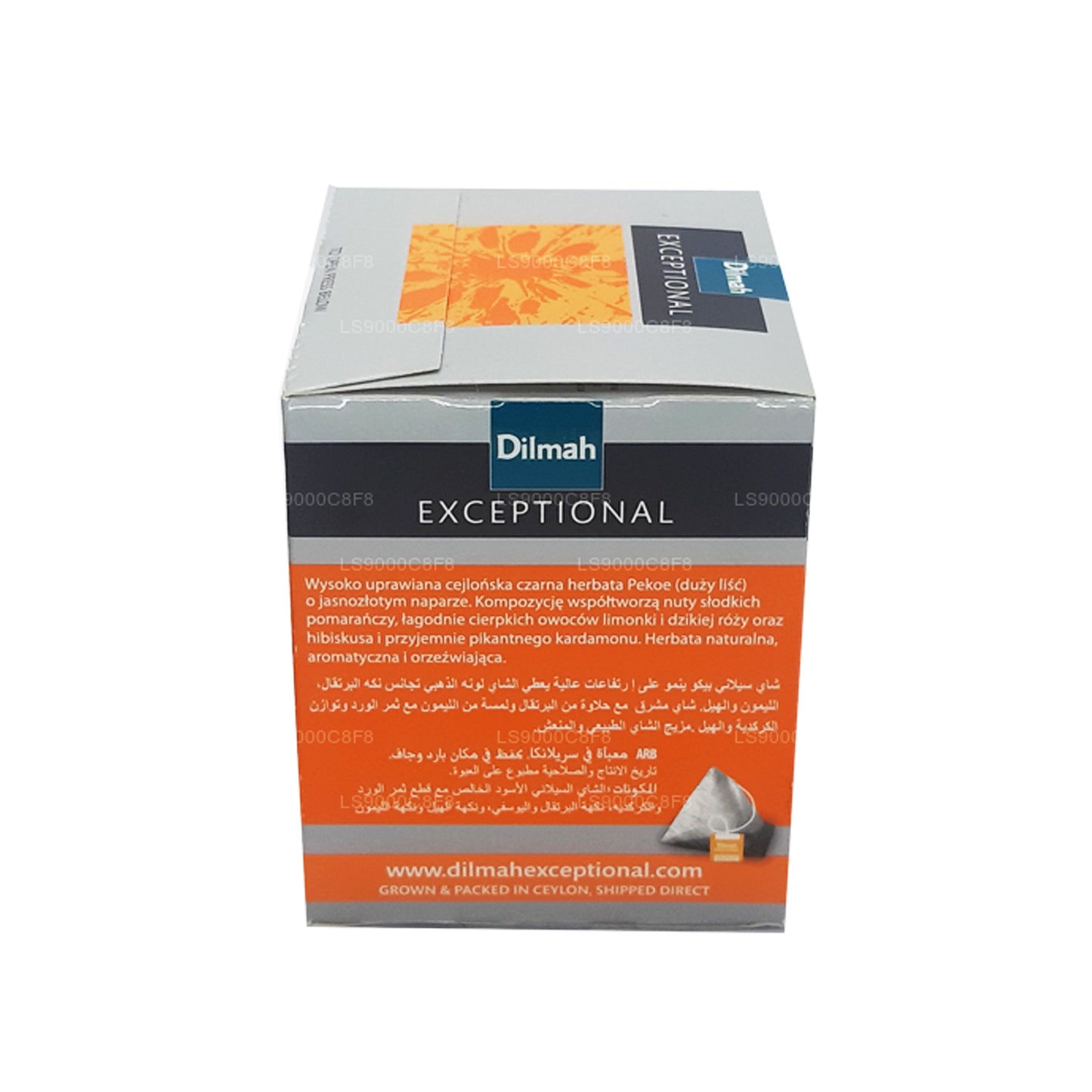 Dilmah Exceptional Lively Lime en Orange Fusion Real Leaf-thee (40 g) 20 theezakjes