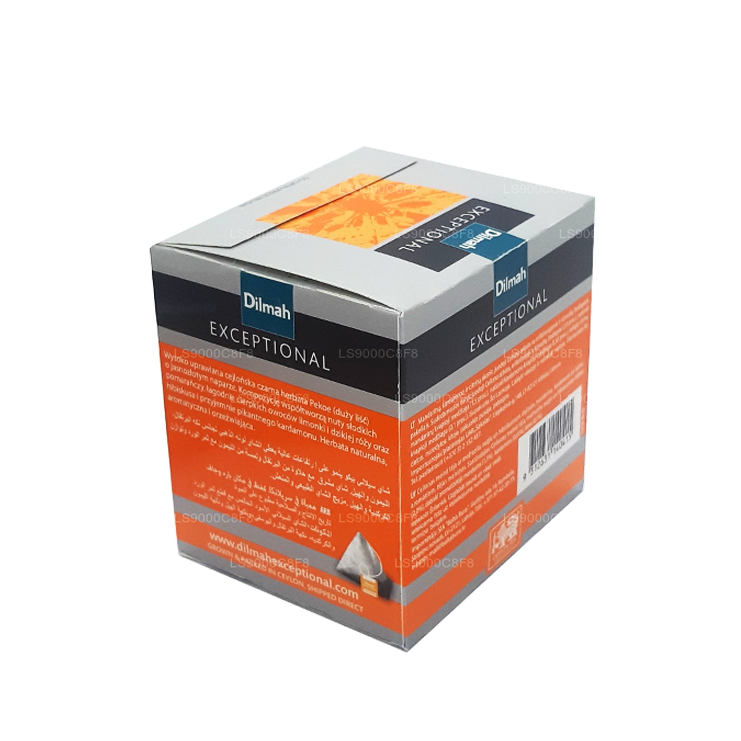 Dilmah Exceptional Lively Lime en Orange Fusion Real Leaf-thee (40 g) 20 theezakjes