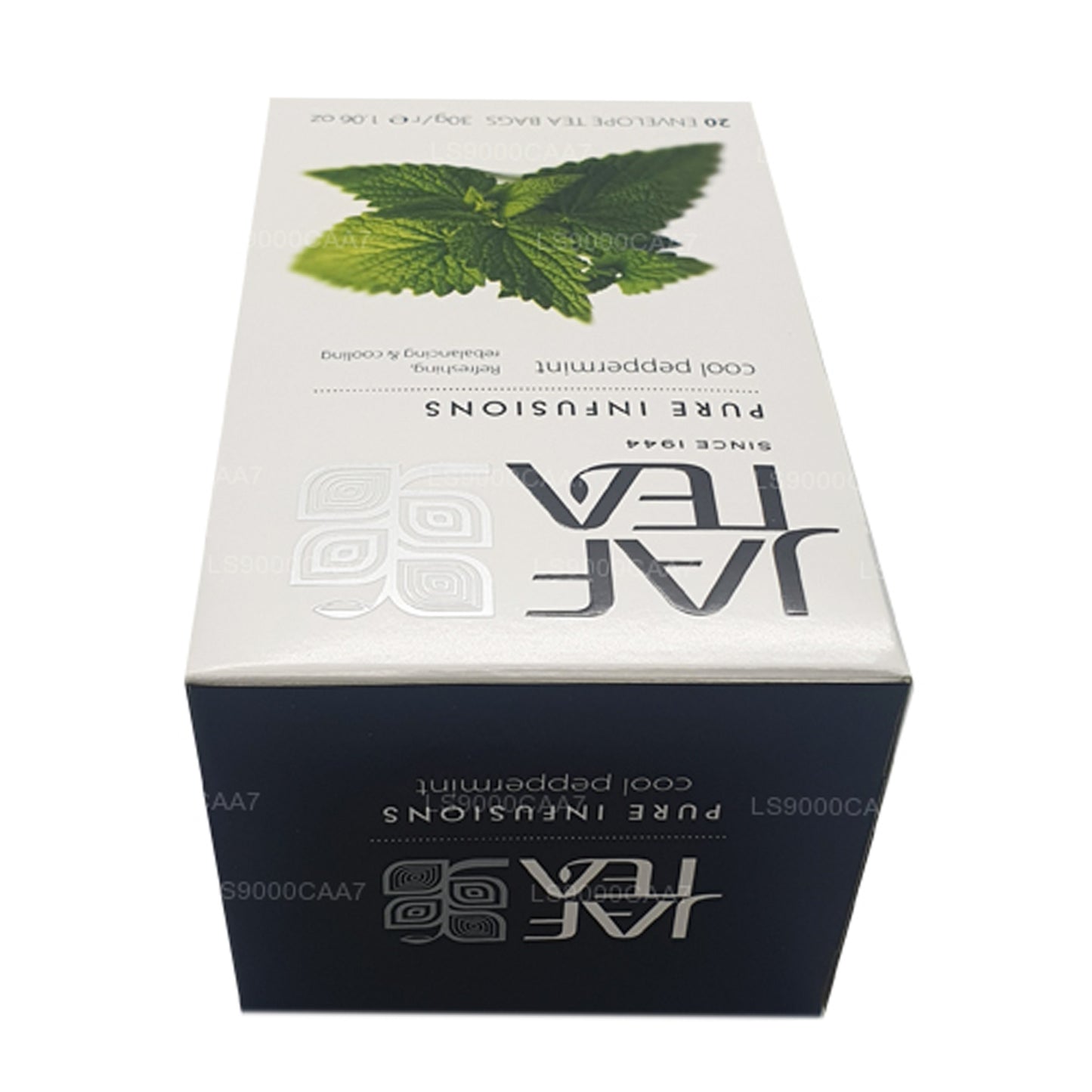 Jaf Tea Pure Infusions Collection Coole theezakjes met pepermuntfolie en omhulsel (30 g)