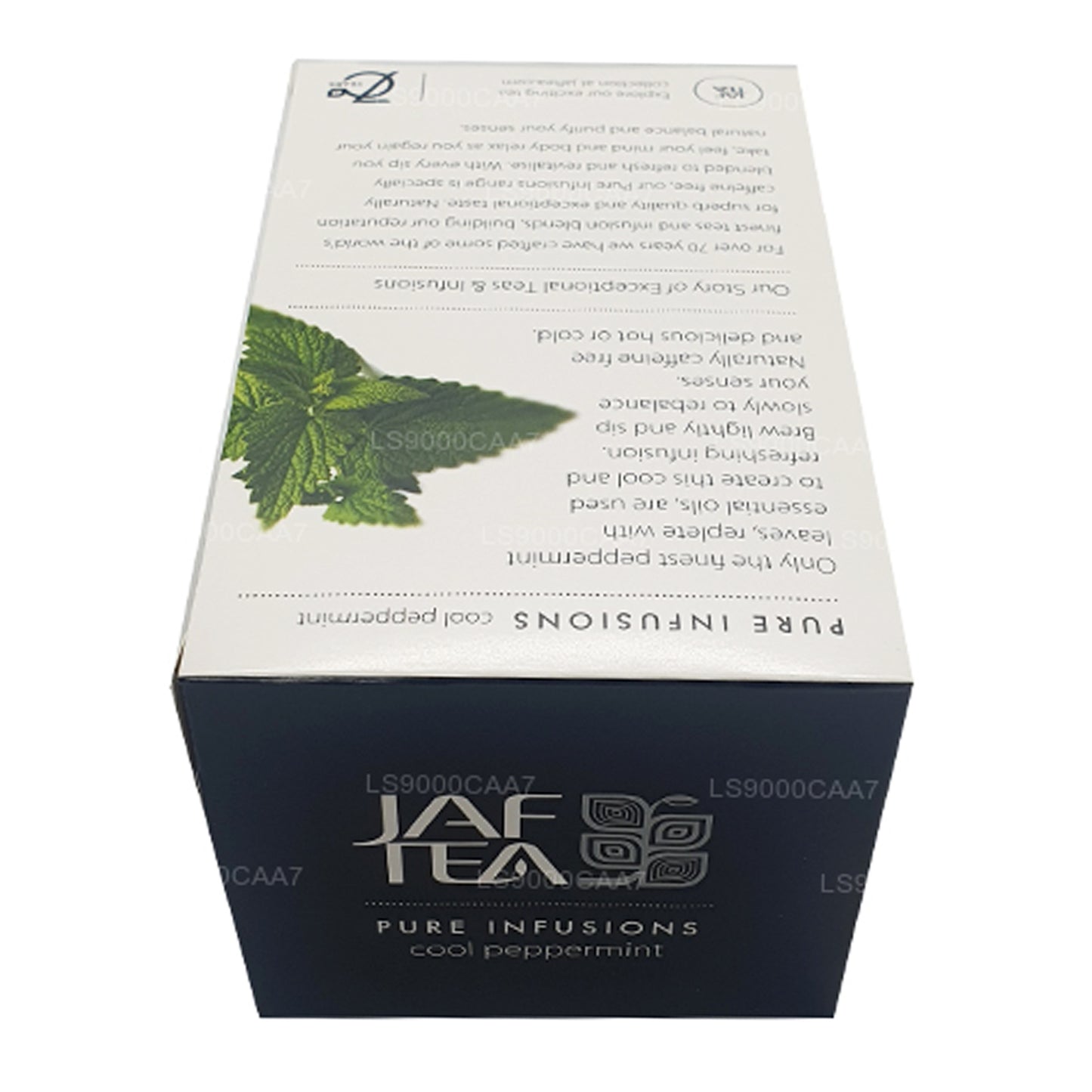 Jaf Tea Pure Infusions Collection Coole theezakjes met pepermuntfolie en omhulsel (30 g)