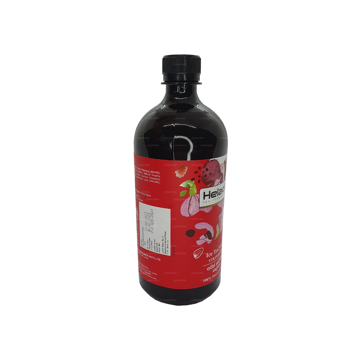 Heladiv Aardbei-ijstheeconcentraat Cordial (750 ml)