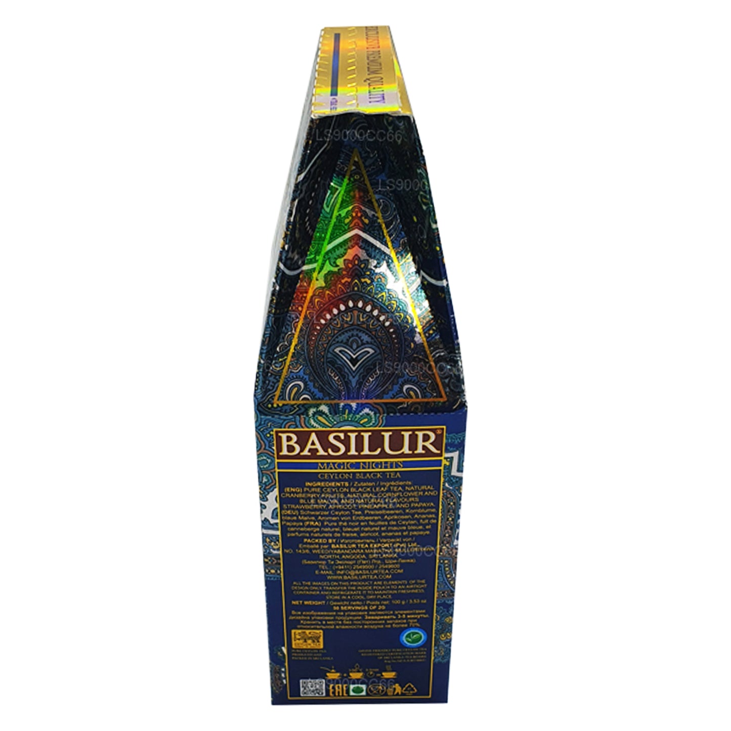 Basilur Magic Nights Ceylon thee met zwarte bladeren (100 g)