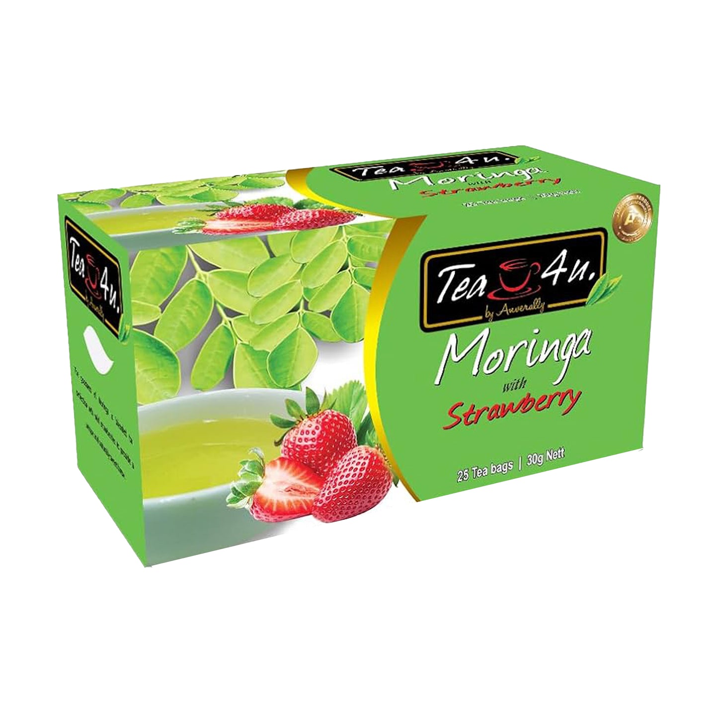 Tea4U Moringa met Aardbei (30 g) 25 theezakjes