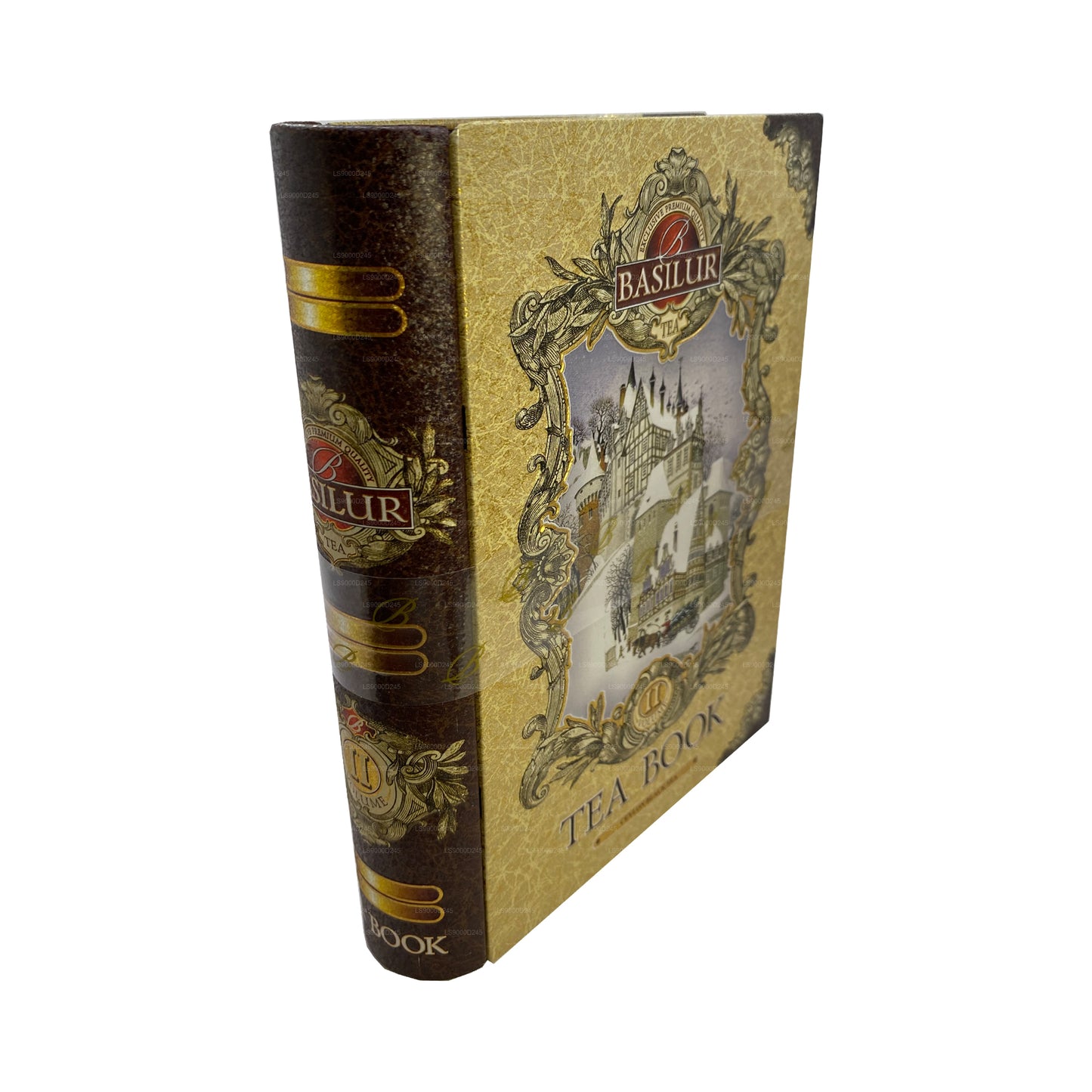 Basilur Theeboek „Tea Book Volume II - Goud” (100g) Caddy