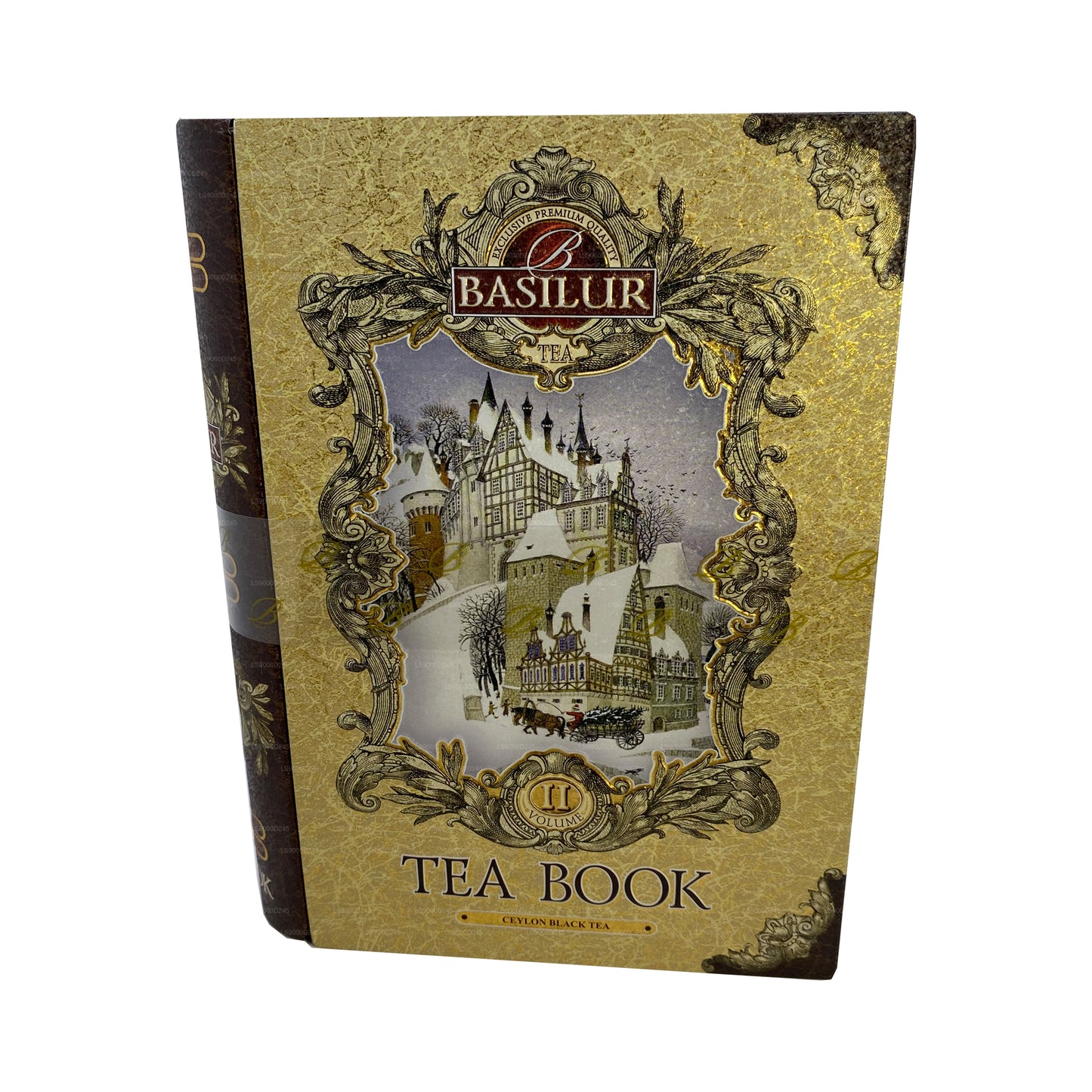Basilur Theeboek „Tea Book Volume II - Goud” (100g) Caddy