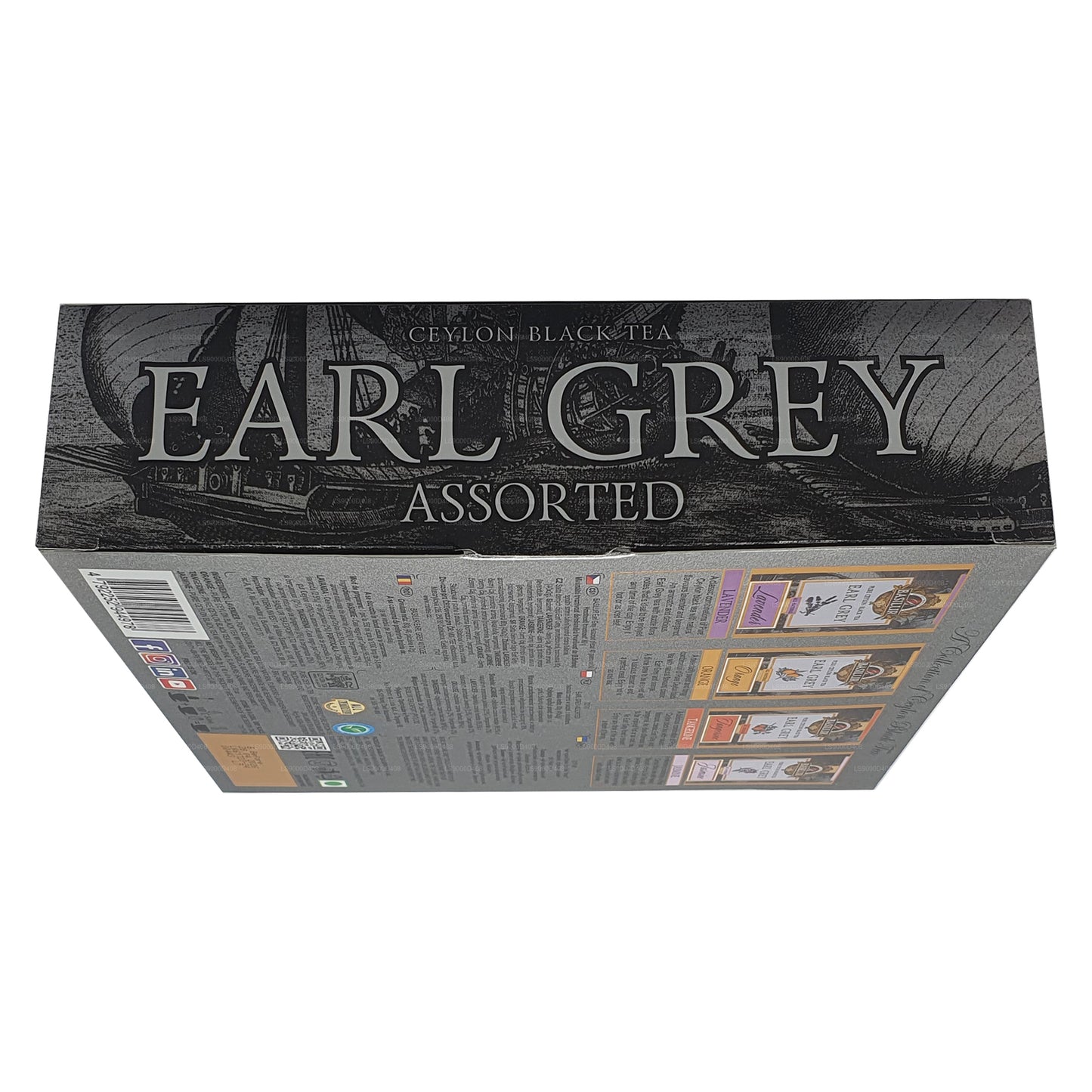 Basilur Earl Grey collectie, geassorteerd (80 g)