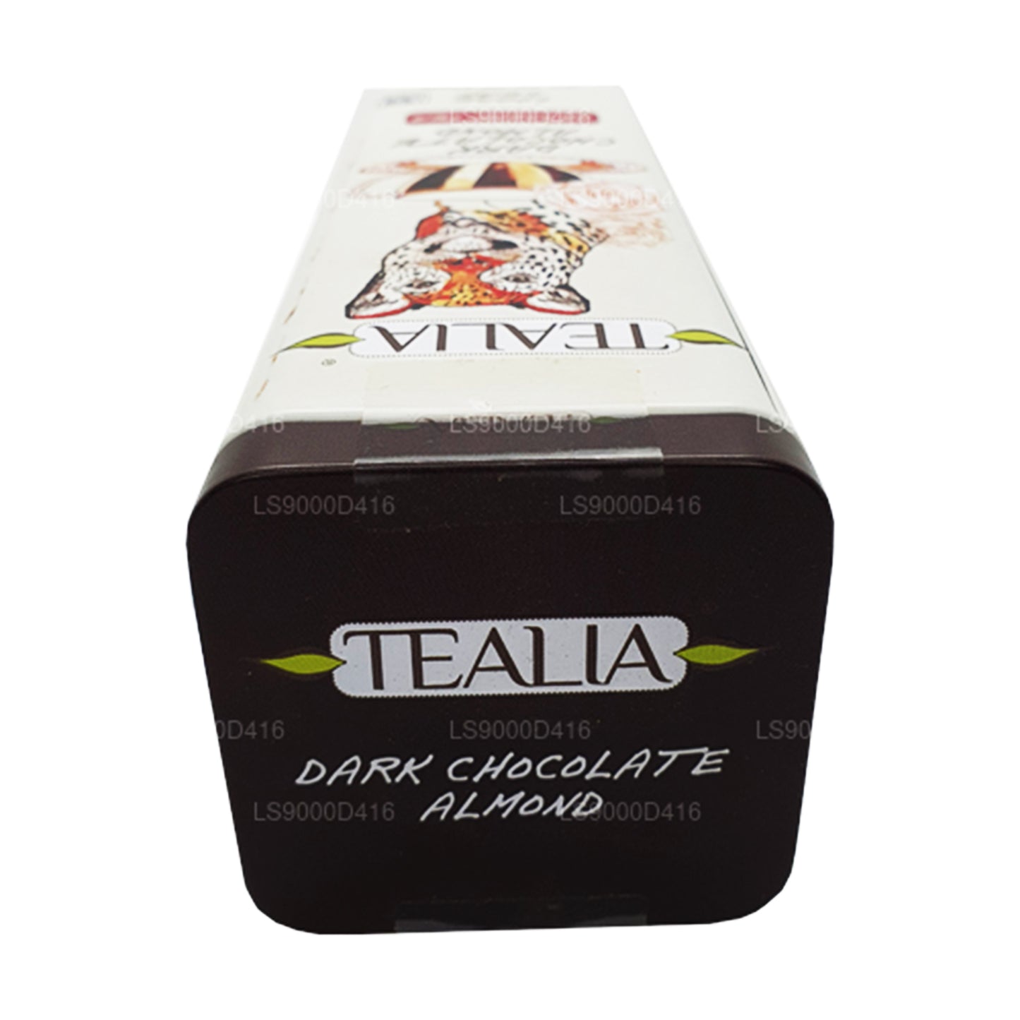 Tealia pure chocolade met amandelblaadjes (100 g)