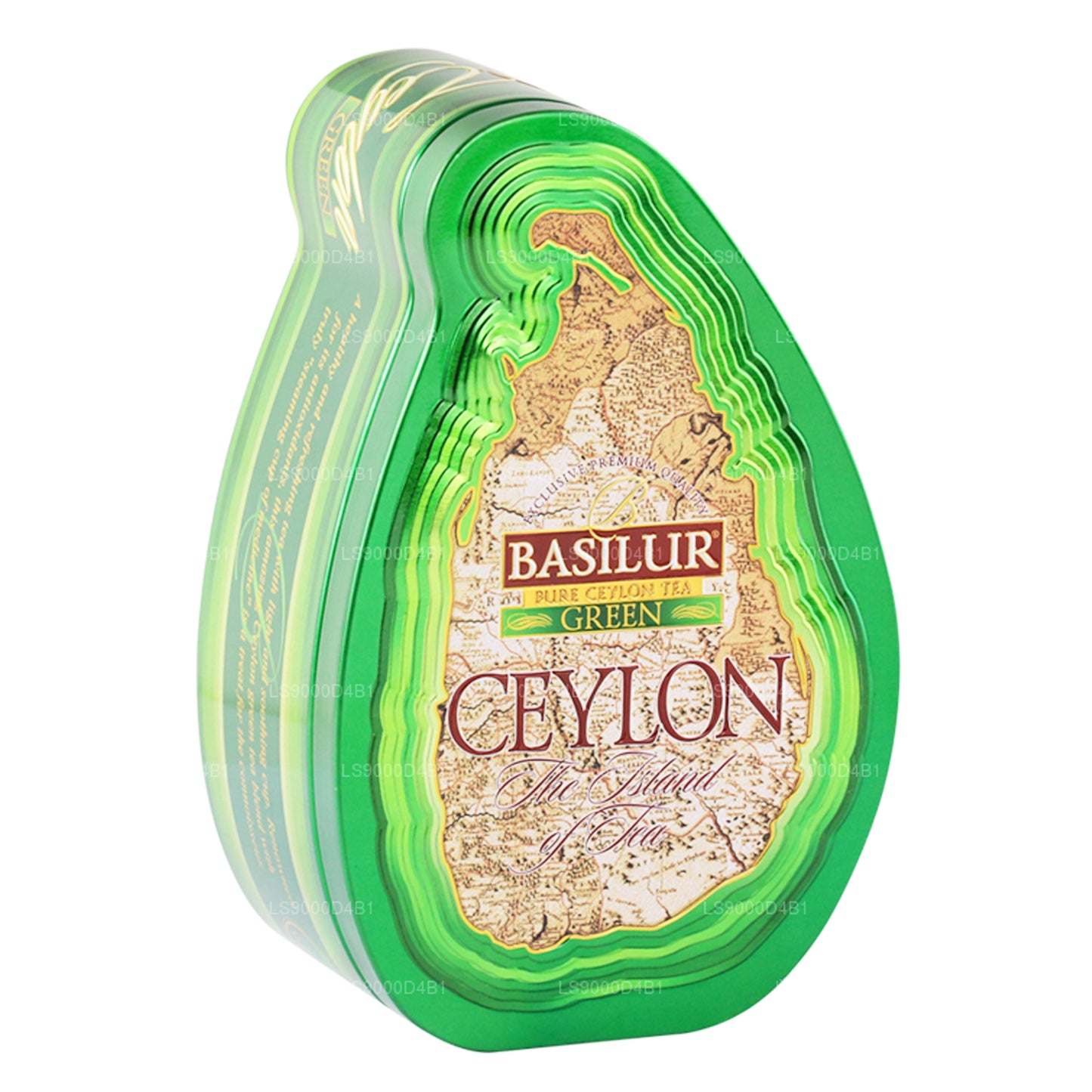 Basilur Island of Tea „Green” (100 g) Caddy