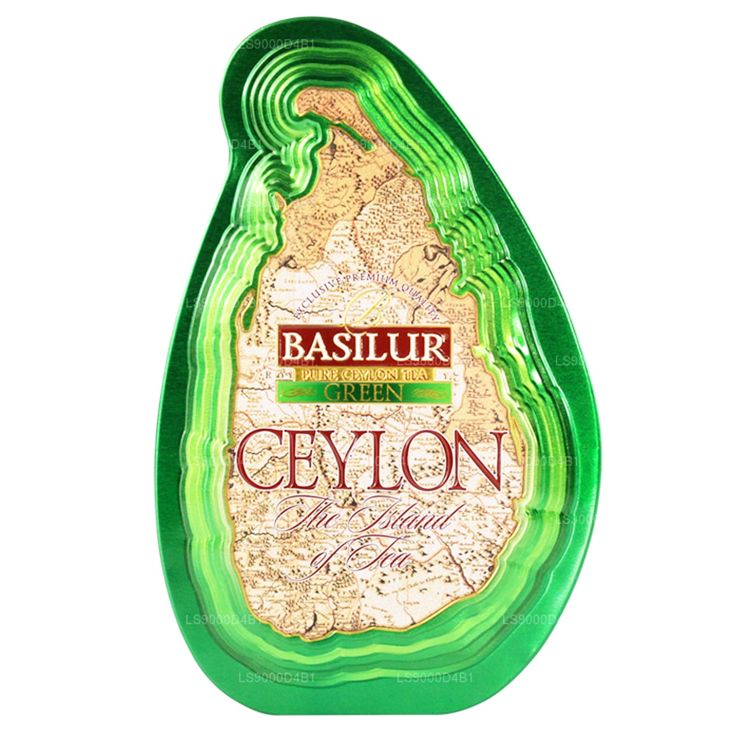 Basilur Island of Tea „Green” (100 g) Caddy