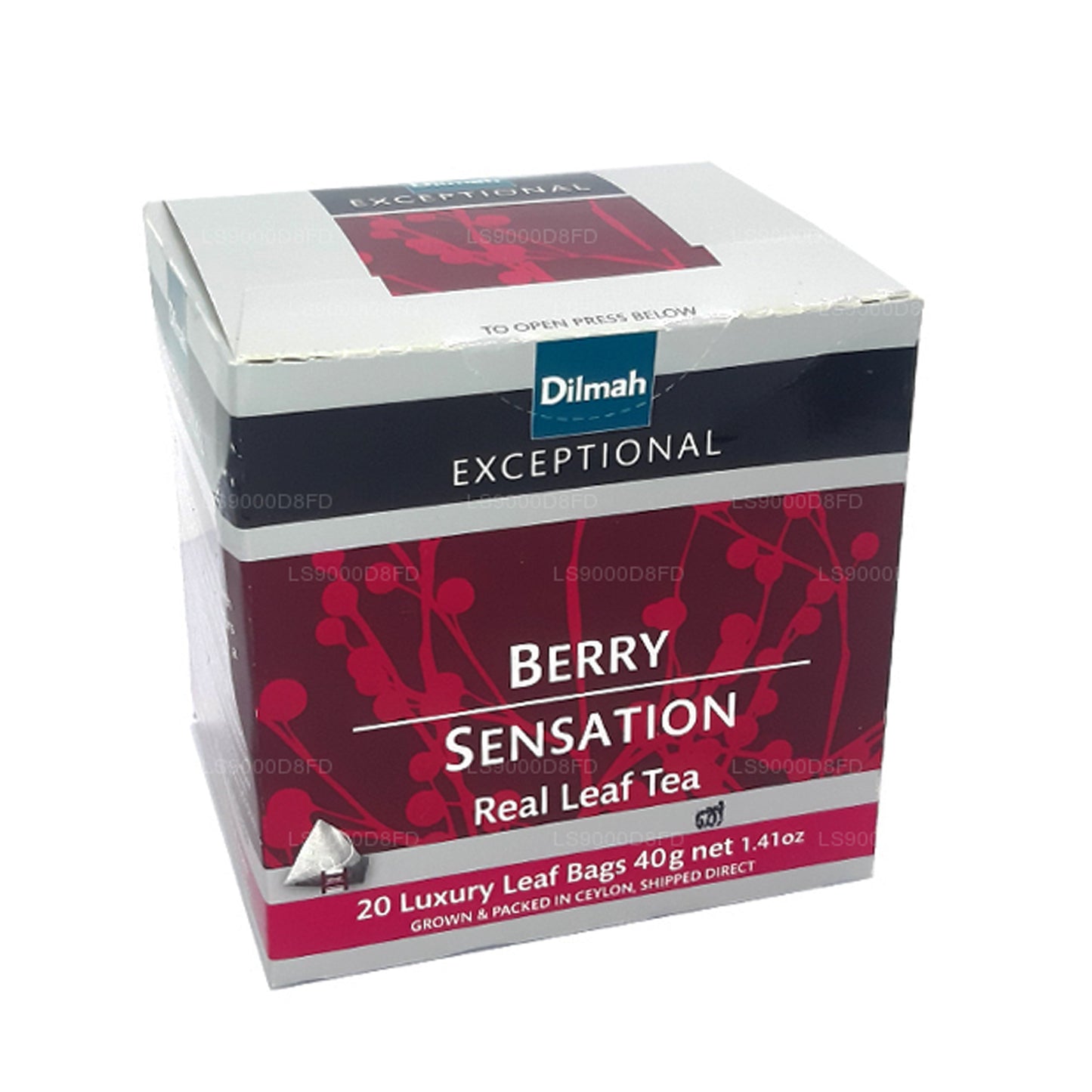 Dilmah Exceptional Berry Sensation Real Leaf-thee (40 g) 20 theezakjes