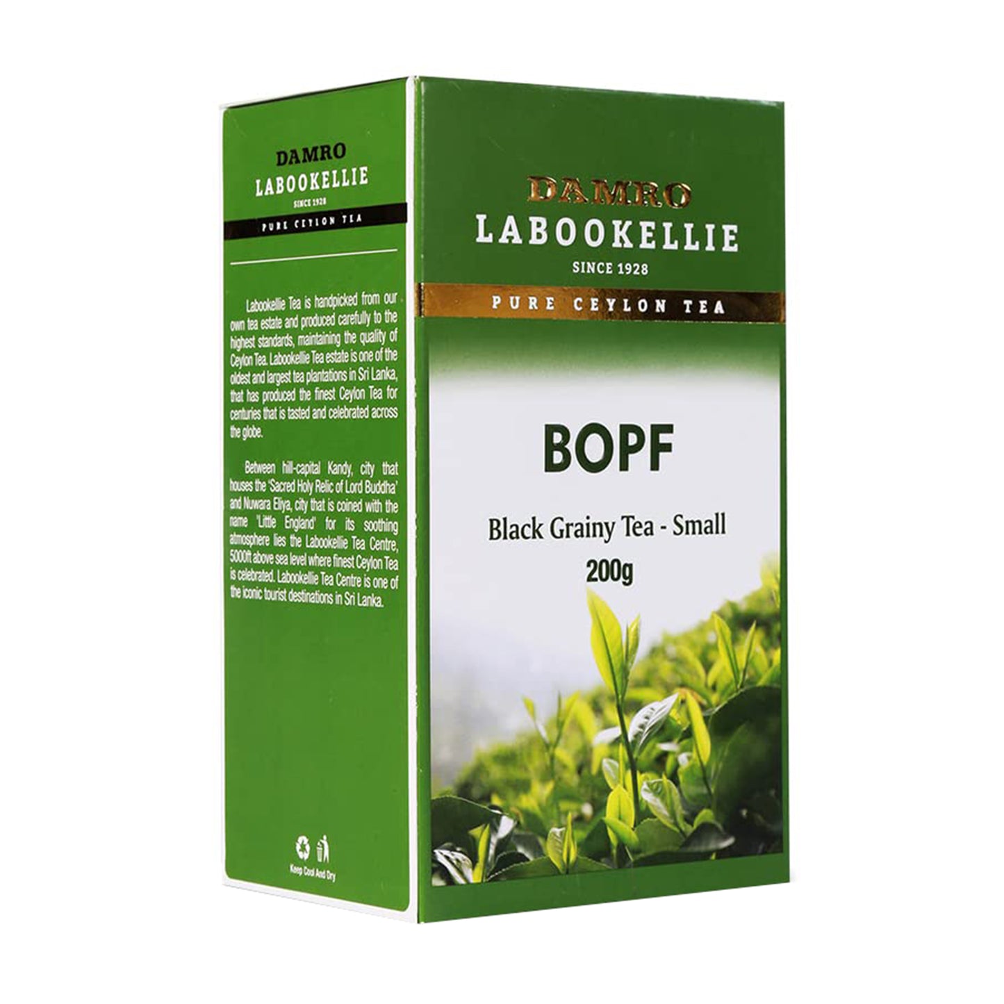 DG Labookellie BOPF zwarte korrelige thee (200 g)