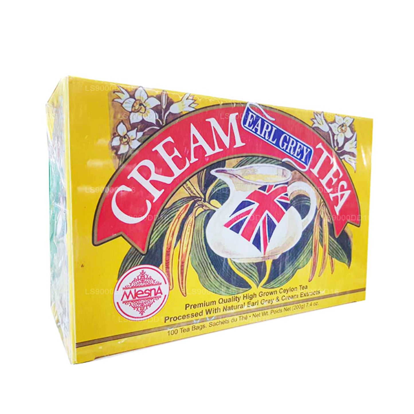 Mlesna Cream Earl Grey thee (100 g) 50 theezakjes