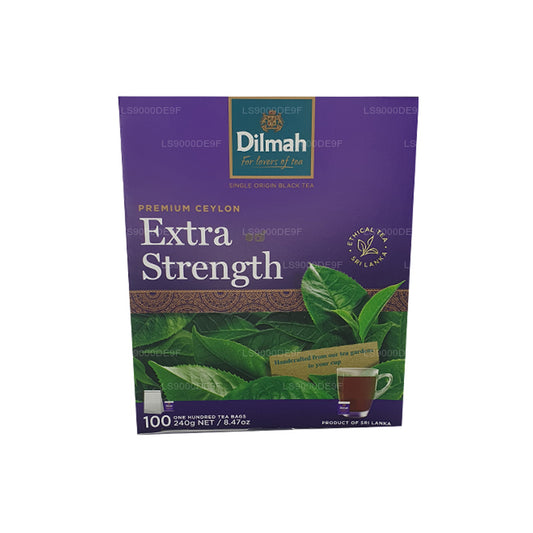Dilmah Premium Ceylon-thee met extra sterkte (240 g) 100 theezakjes