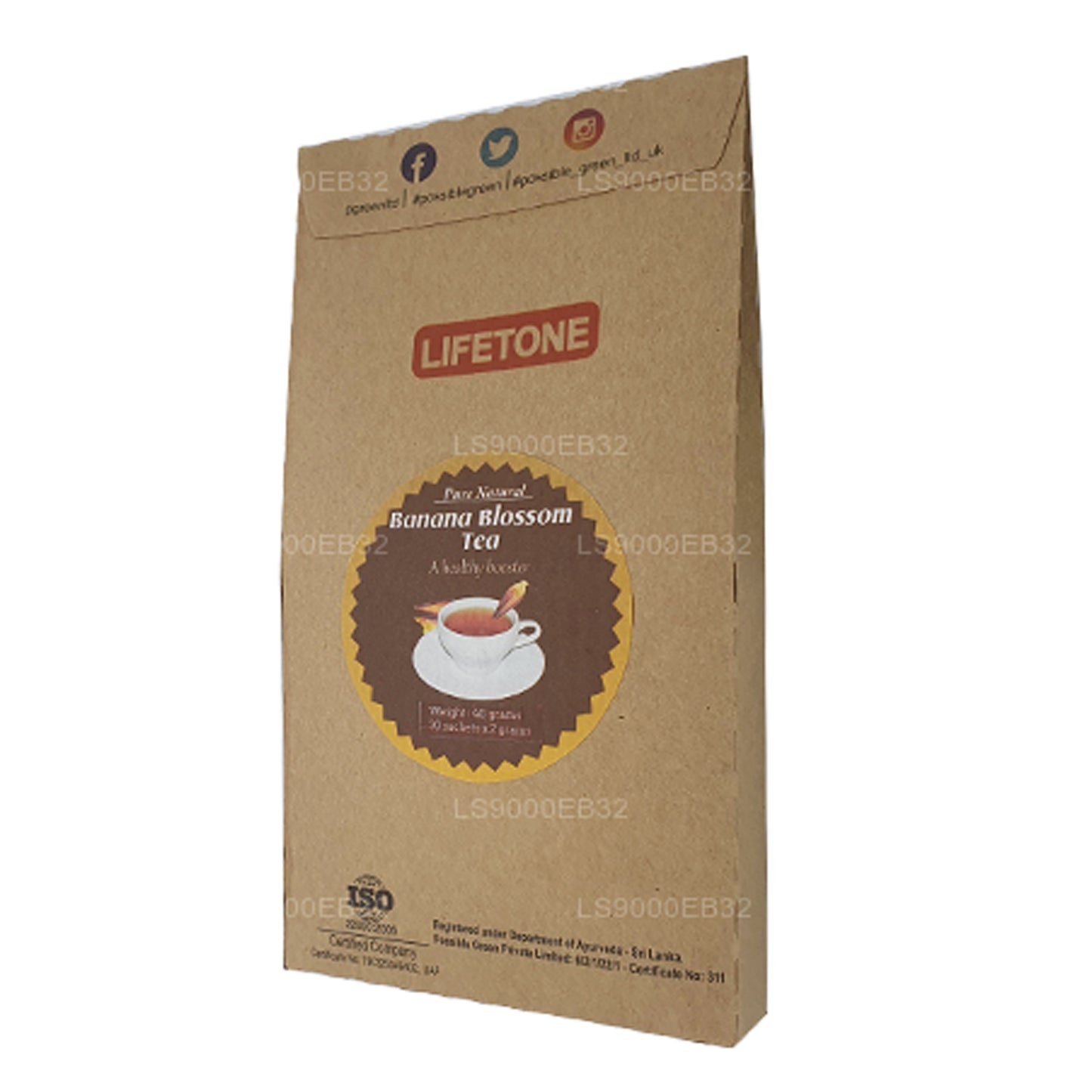 Lifetone Bananenbloesemthee (40 g)