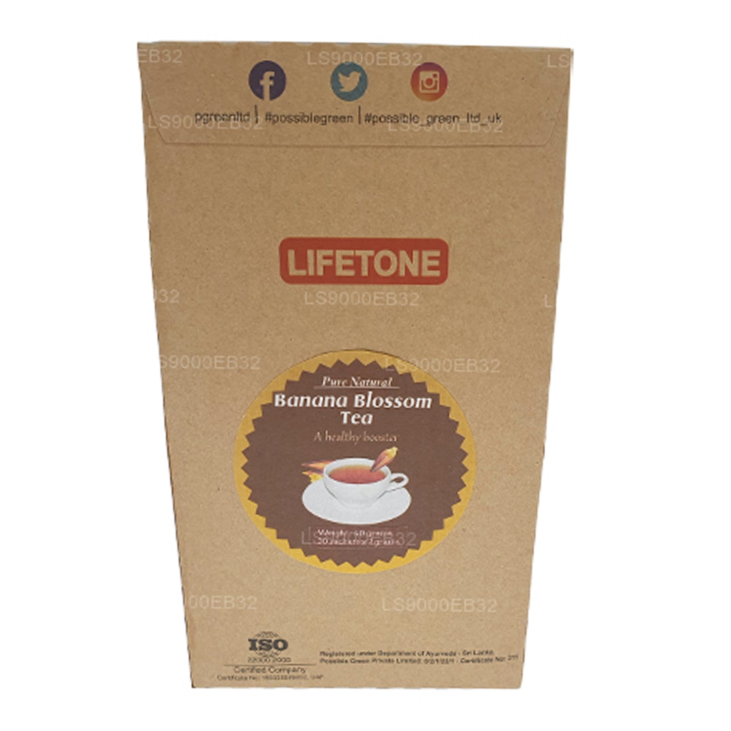 Lifetone Bananenbloesemthee (40 g)